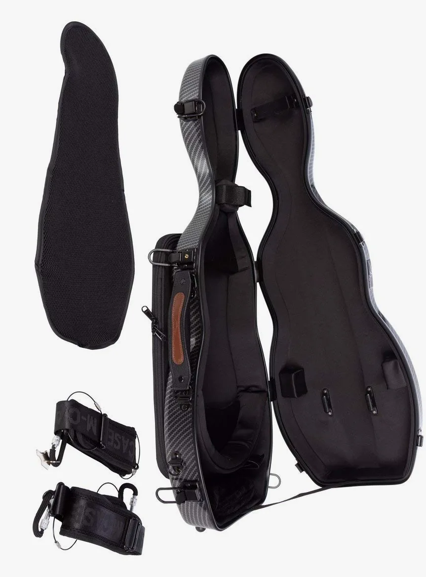 Custodia per violino Fiberglass Ultra Light 4/4 special black M-Case