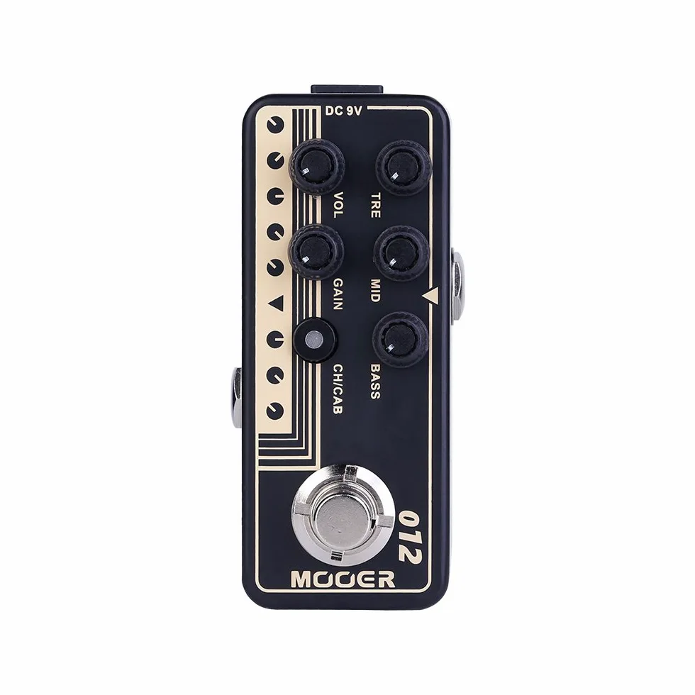 Preamplificatore 2 canali per chitarra elettrica