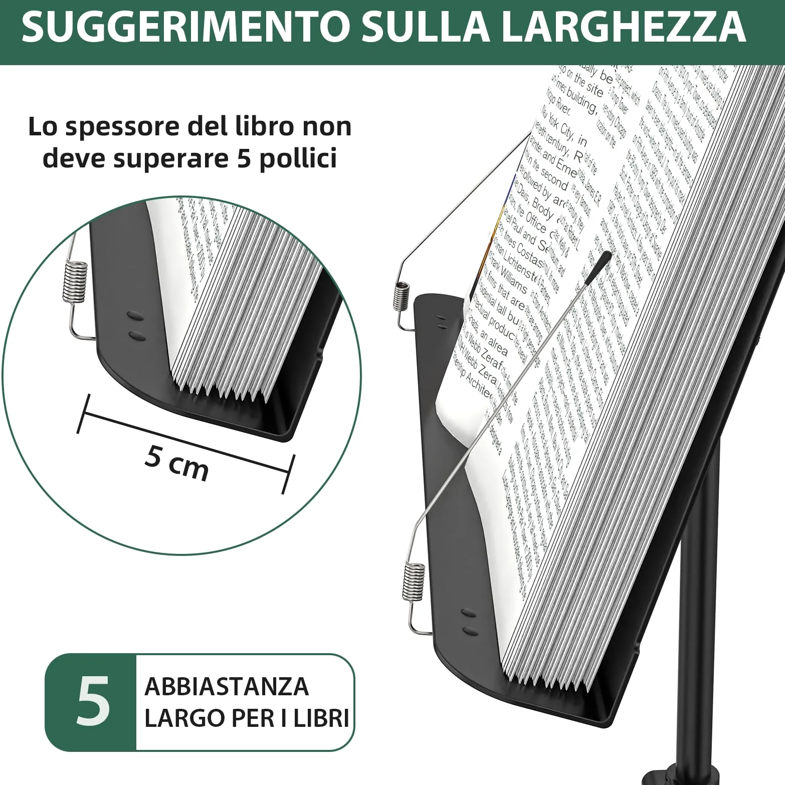 GLEAM Leggio per Spartiti - Interamente in Metallo con Borsa da Trasporto, Supporto per Telefono, Porta Spartiti e Clip, Supporto per Libri da Tavolo 5 in 1