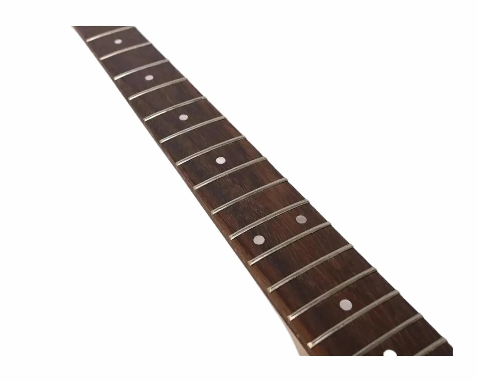 Manico Per Chitarra Baritono 22 Tasti 30 Pollici Punti Intarsio Bolt On Style Manici Non Finiti Tastiera In Palissandro Acero Scala Lunga Fai Da Te Sostituzione Manico della Chitarra