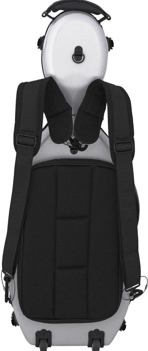 Custodia per Viola Fiberglass 38-43 Ultra Light special argento M-case + borsa musicale