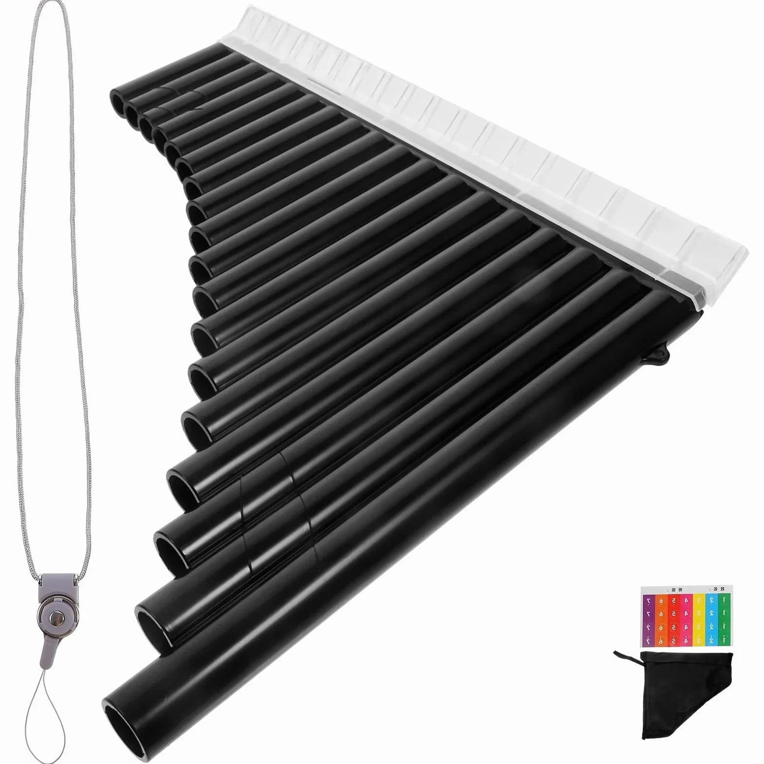 Pan Pipes Flauto Di Pan Tubo C Chiave Flauto Di Pan Strumento Musicale Portatile Strumenti Multifunzionali Per Flauto Di Pan