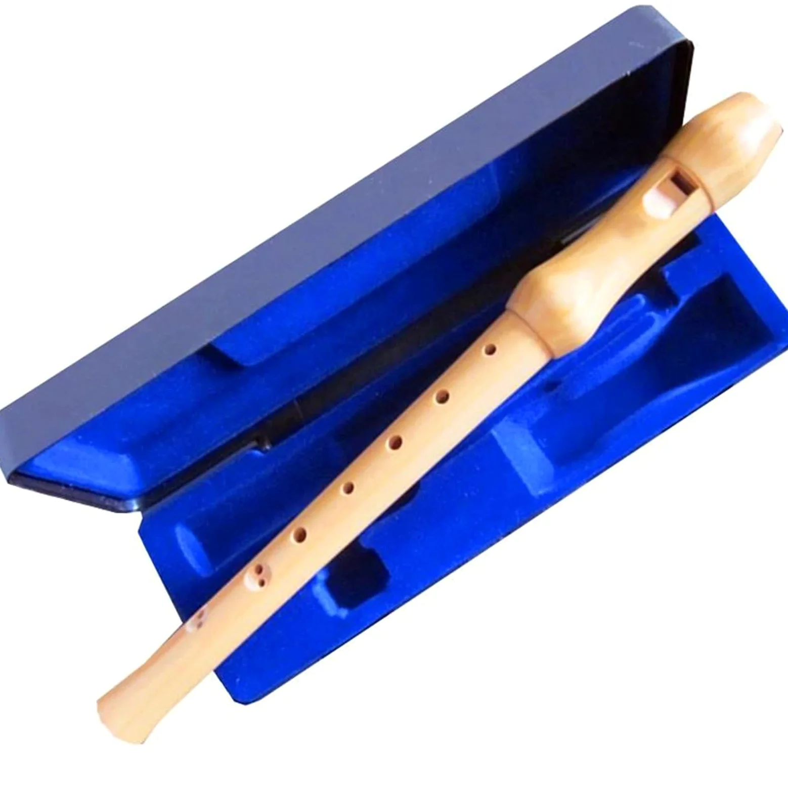 Flauto Dolce Soprano Britannico Professionale A 8 Fori Chiave C | Il suono del flauto è brillante, morbido, bello e preciso.