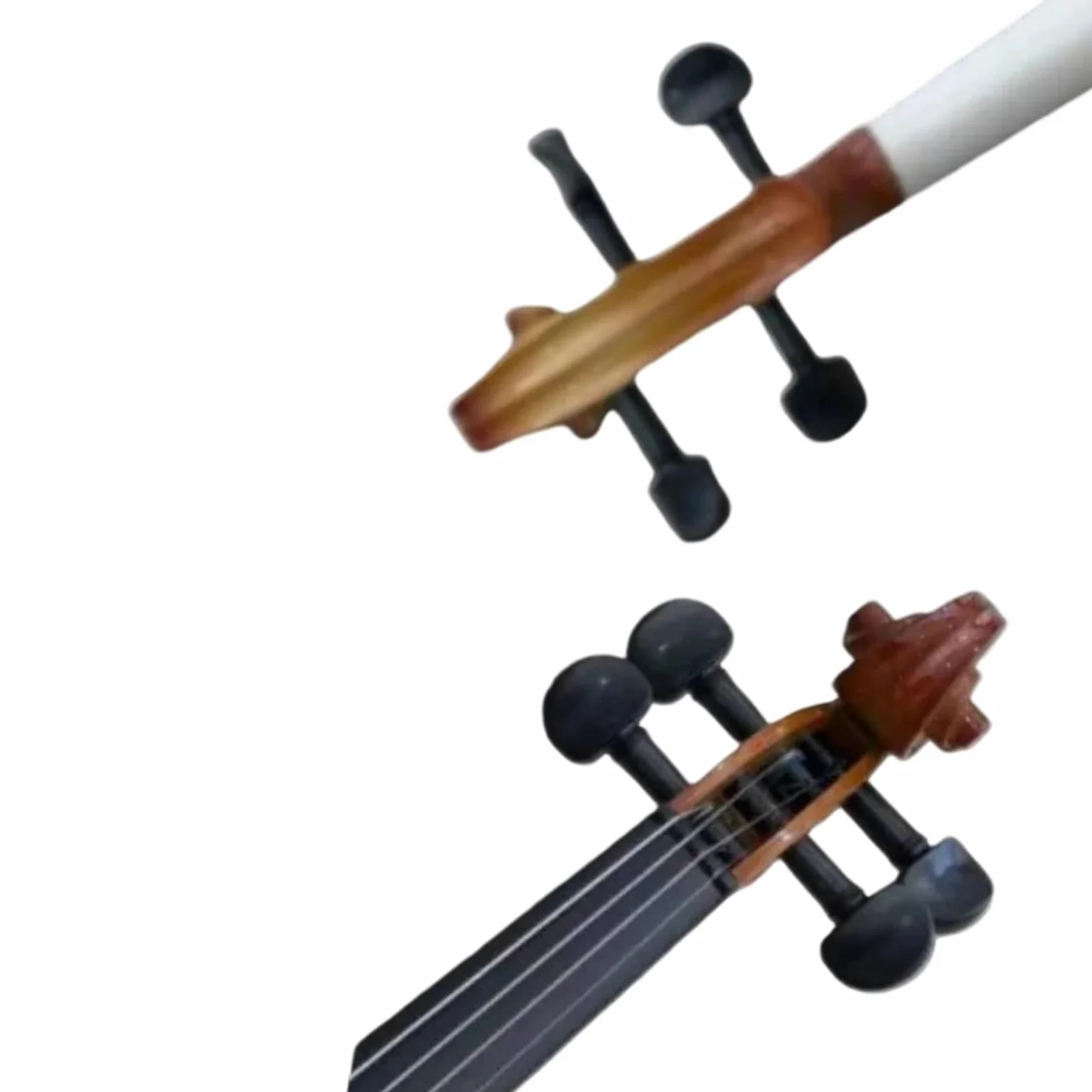 Violini Professionali Set Di Violino Acustico In Legno Massello Dimensioni Standard Con Custodia Rigida Portatile(Sunset yellow 3-4)