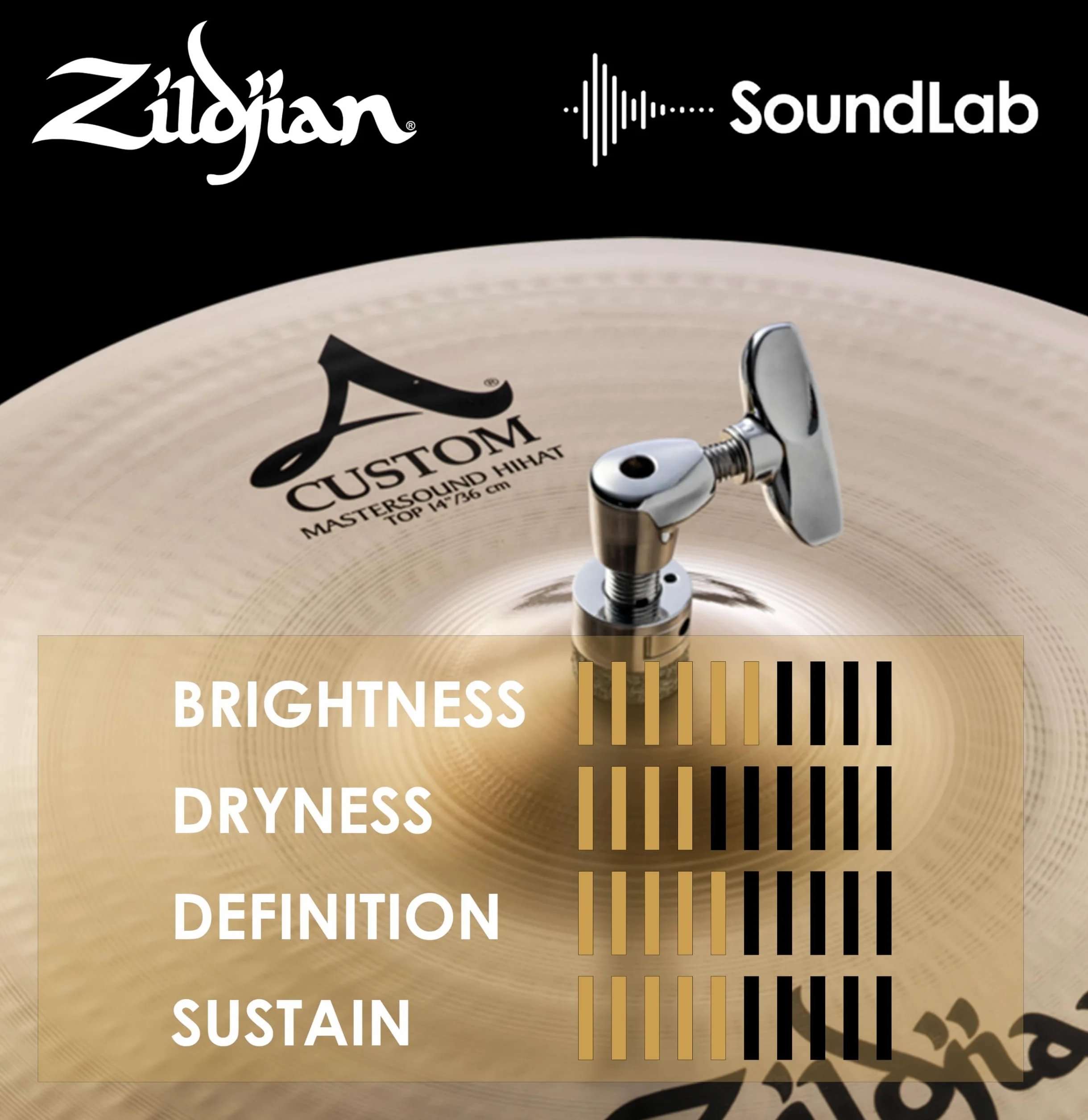 Zildjian A20550 Pair Piatto 14"