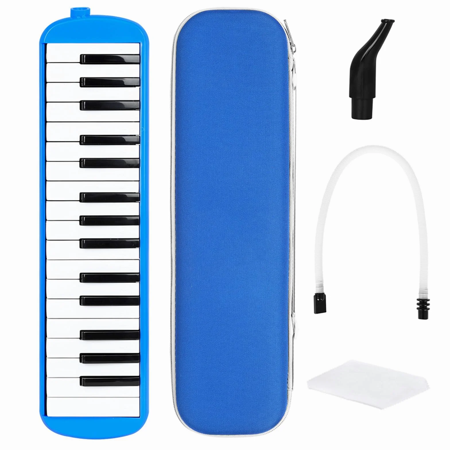 Armonica a bocca compatta con 32 che offre toni nitidi e facile apprendimento Piccola melodica per appassionati musica Strumento a tastiera professionale