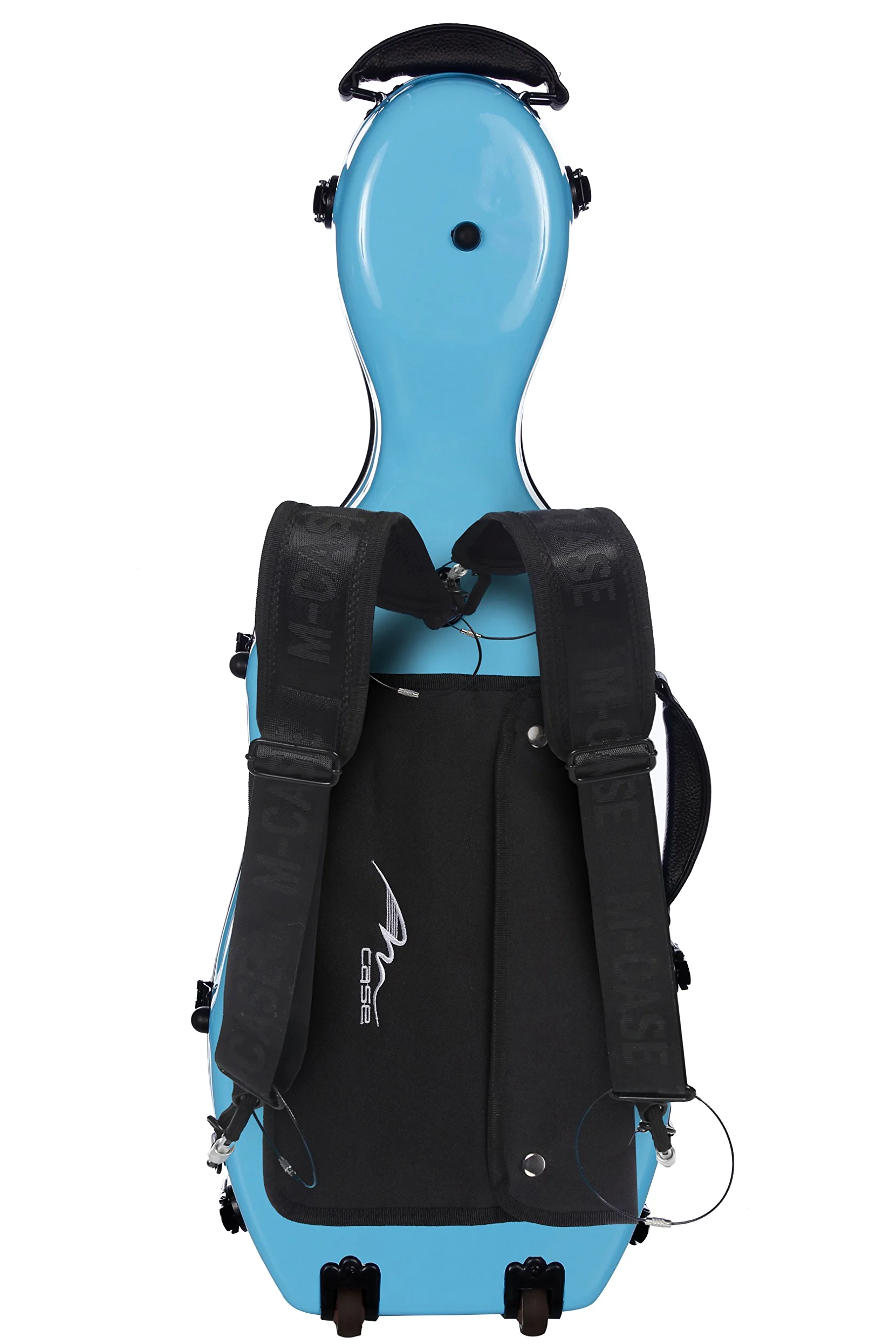 M-Case Custodia per Viola Fiberglass 38-43 Ultra Light cielo blu borsa musicale