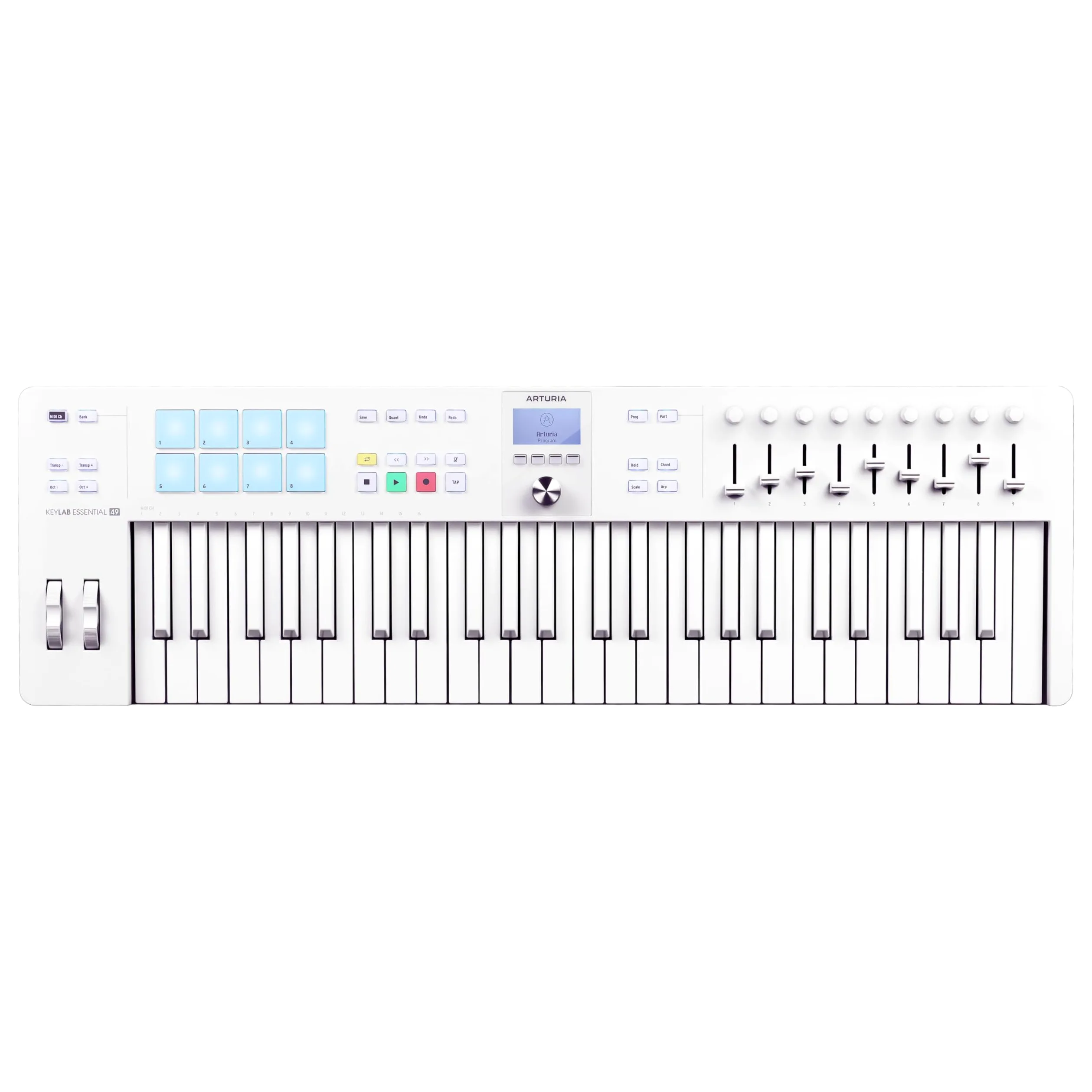 Arturia KeyLab Essential 49 Mk3 Alpine White - Tastiera midi