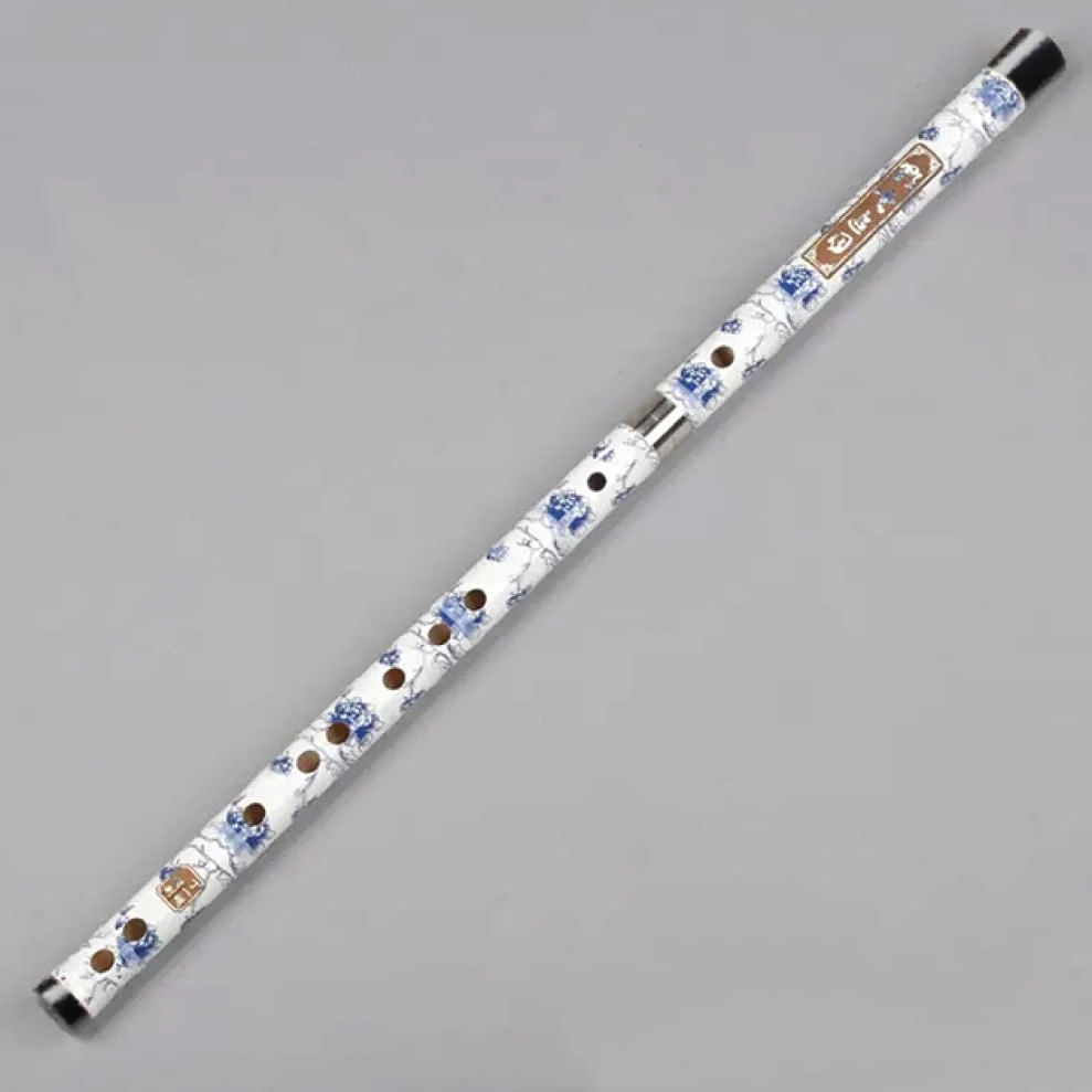 TsoLay Flauto principiante Flauto di bambù Chiave G Marrone Verticale Flauto di bambù Fatto a Mano Flauto di Legno di bambù Fatto a Mano Strumenti Musicali Clarinetto Diz Cinese Strumento Musicale