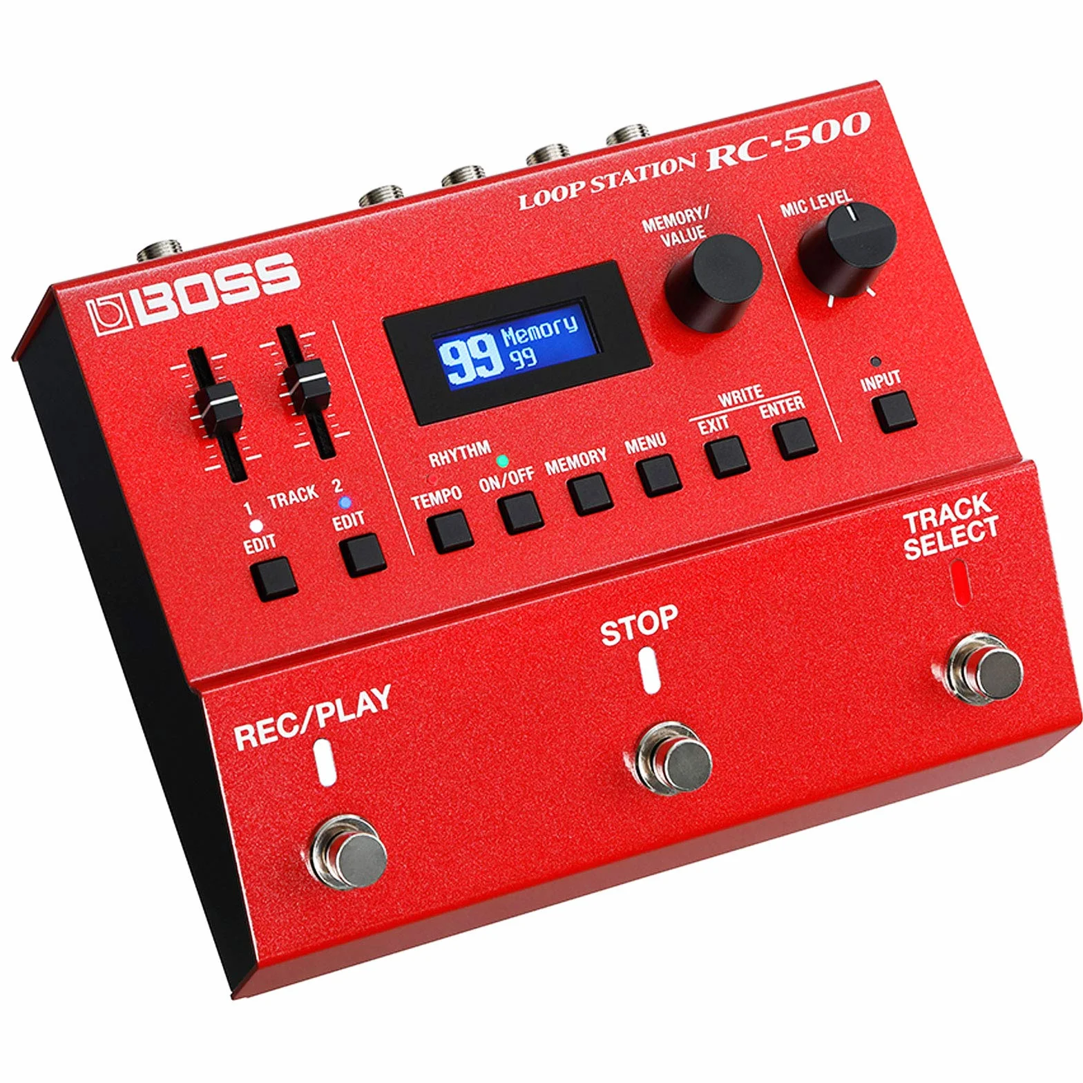 Boss RC-500 Loop Station Looper pedale + alimentatore Keepdrum 9 V