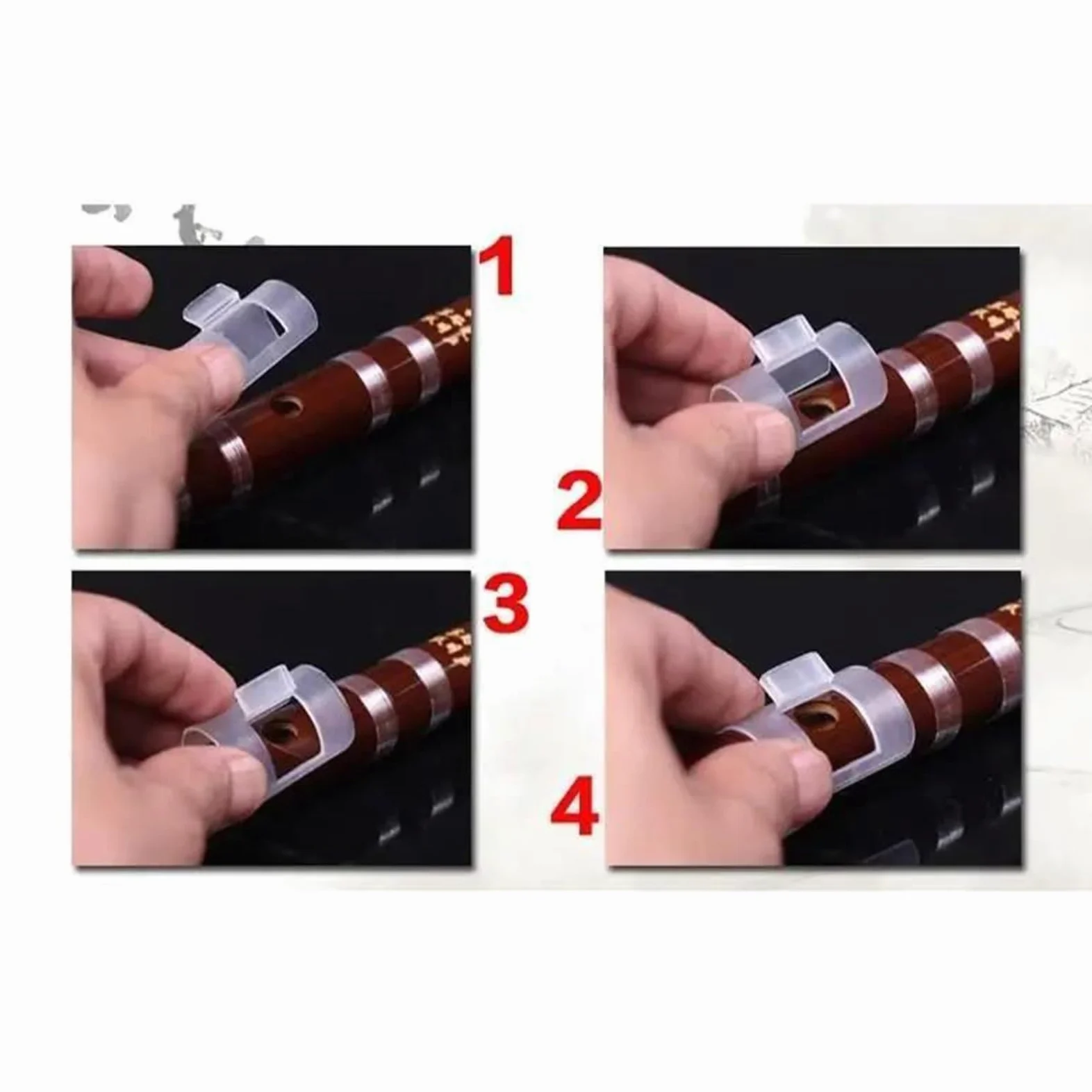 Flauto Di Bambù Flauto di bambù cinese Strumento Flauto traverso Flauto professionale Flauto a doppia sezione Giunto in rame bianco