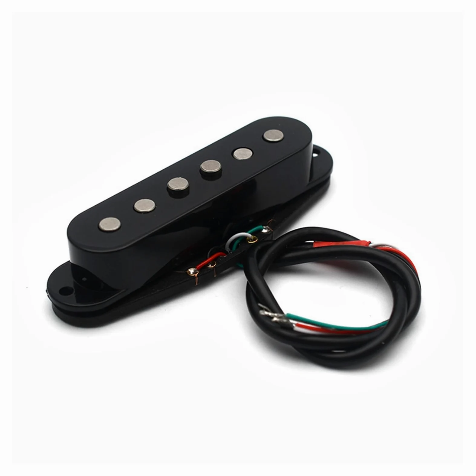 Pickup professionali per chitarra acustica, pickup professionali per strumenti musicali, cavo a quattro core, accessori per chitarra acustica (nero)