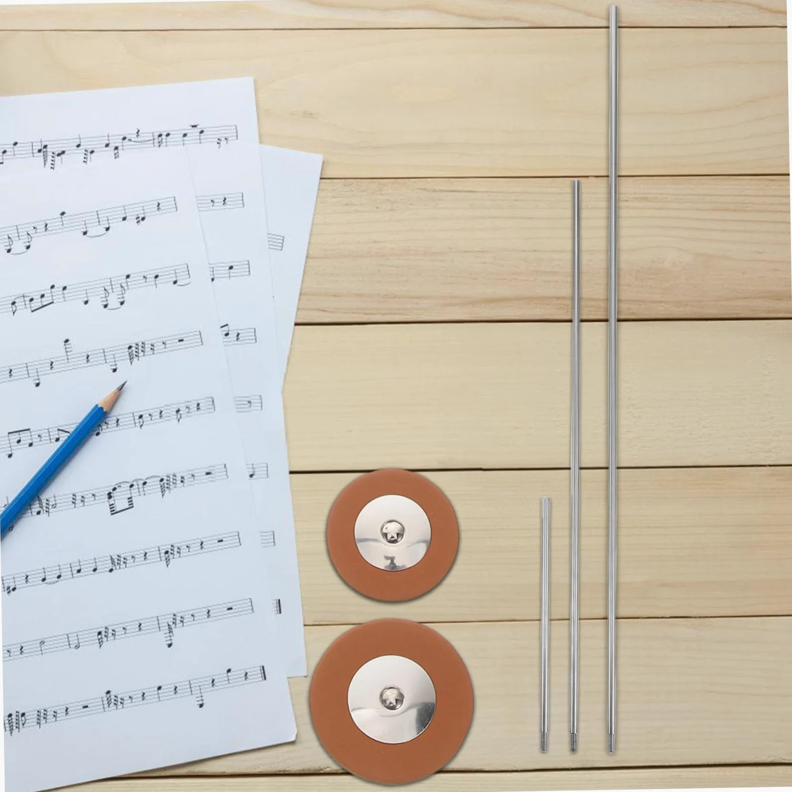 Kit Manutenzione Sassofono Tenore, Riparazione Strumenti | Acciaio Inossidabile, Accessori Metallici Multipli, per Fiati e Sax Tenore, Uso DIY