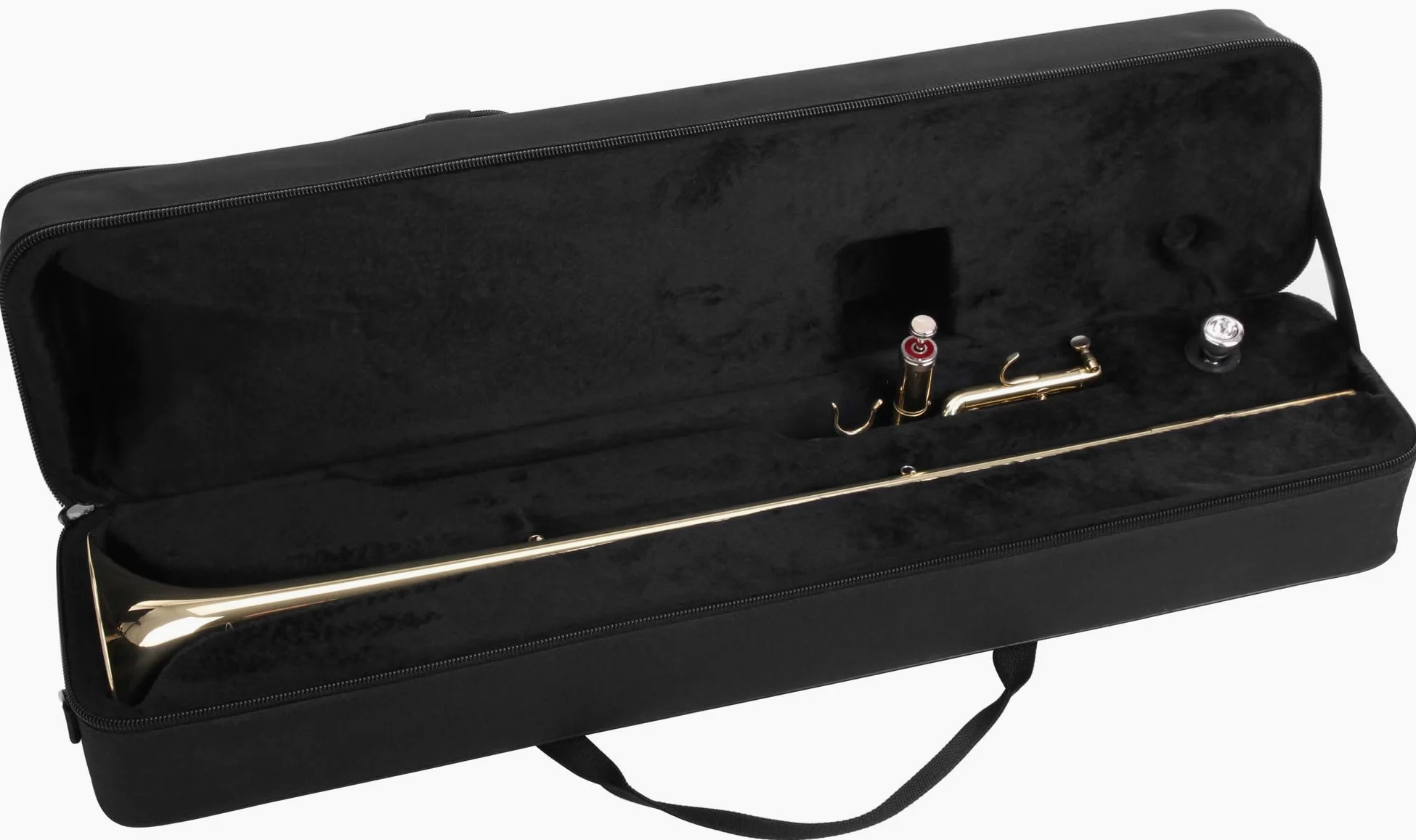 Classic Cantabile Set da 3 Tromba Aida Classic Cantabile BRASS AT-1871 - Accordatura Bb - Pistone abbassato di un tono intero - Ottone dorato - Inclusi bocchino e custodia leggera