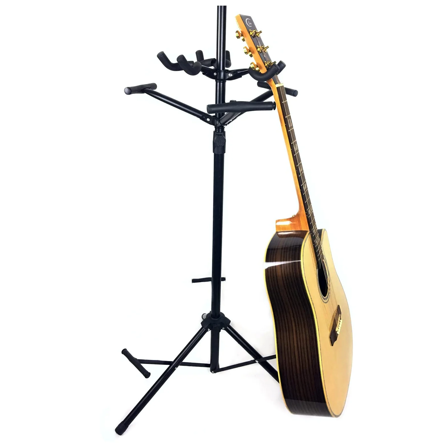 Supporto universale pieghevole per chitarra, robusto supporto verticale per riporre ed esporre strumenti musicali