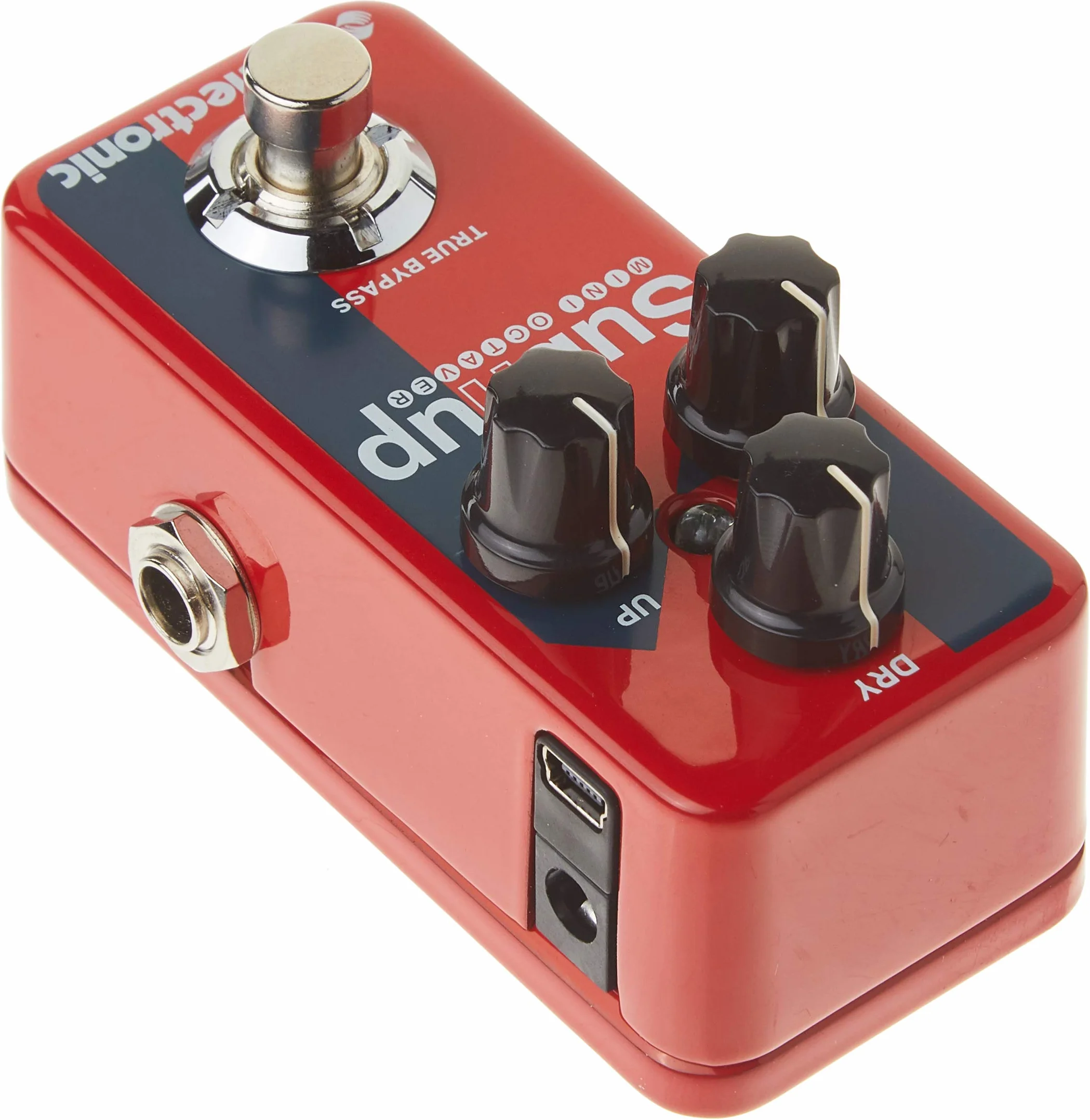 TC Electronic SUB N UP MINI OCTAVER Versione compatta del popolari Sub N Up Octaver con Advanced Polyponic Octave Engine e tecnologia TonePrint-Enabled per effetti personalizzati facili
