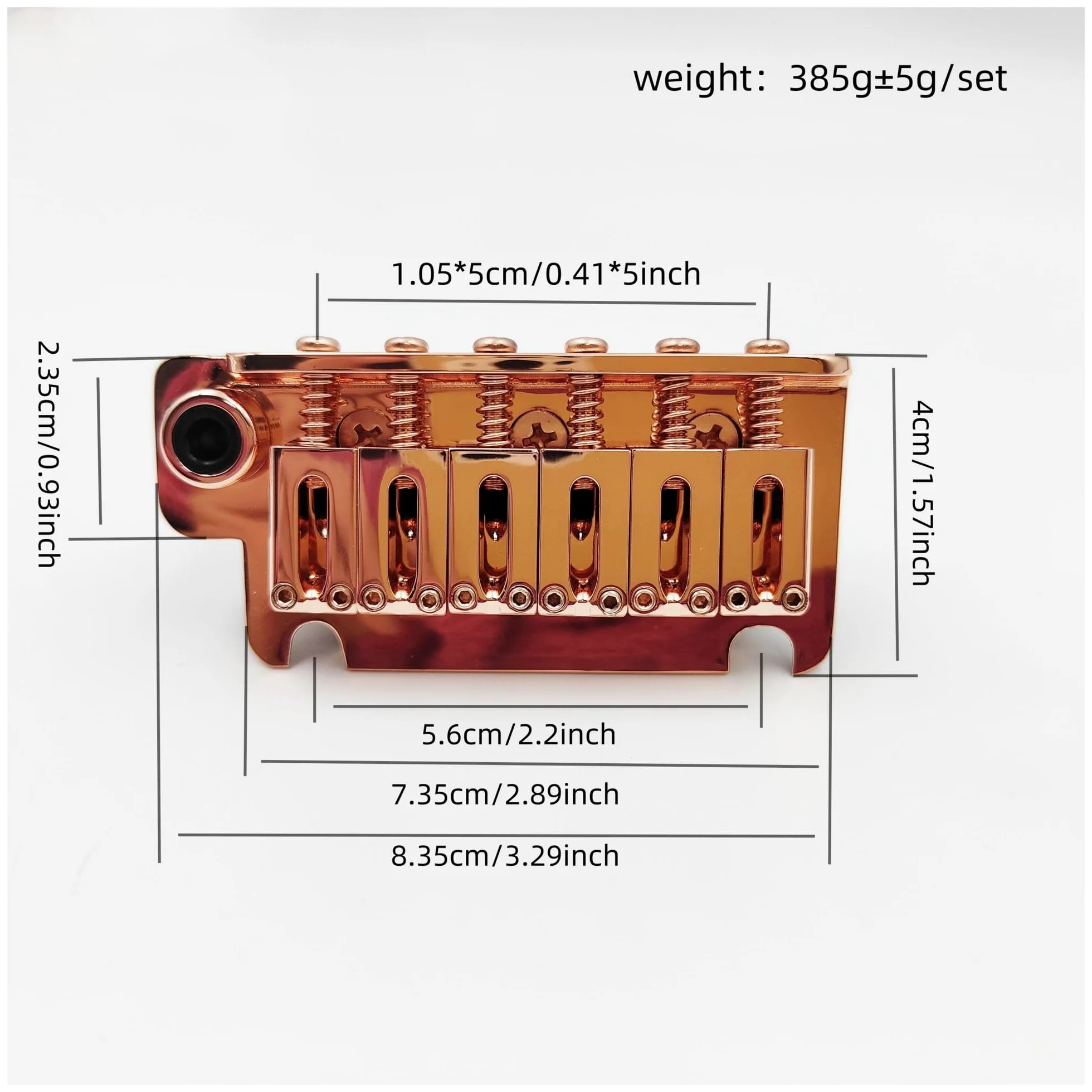 Guitar Bridge Accessories Accessori Per Cordiera A Sella A Testa Piatta A 6 Corde Per Chitarra Elettrica Piccolo Doppio Tremolo