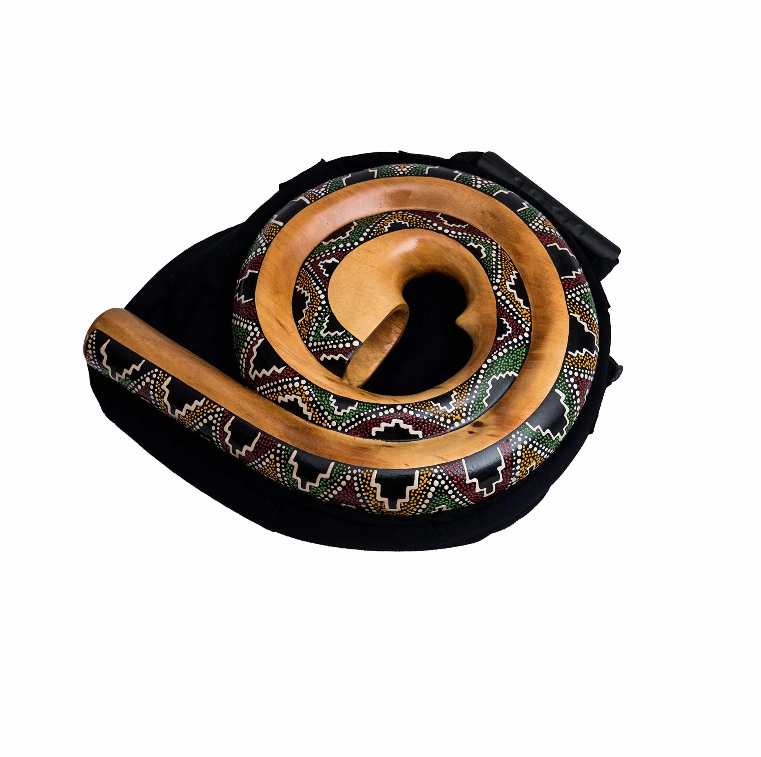 Didgeridoo - Borsa da viaggio a spirale Australia (D4)