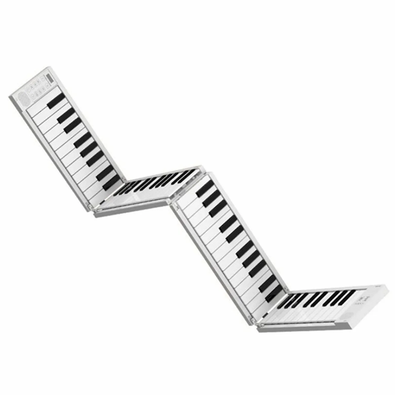 FLFL Piano Elettrico Pieghevole 88 Key Pieghevole Pianoforte per Pianoforte Digitale Pianoforte Elettronico Pianoforte Elettronico Pianoforte con Pedale Sustain Midi Tastiera