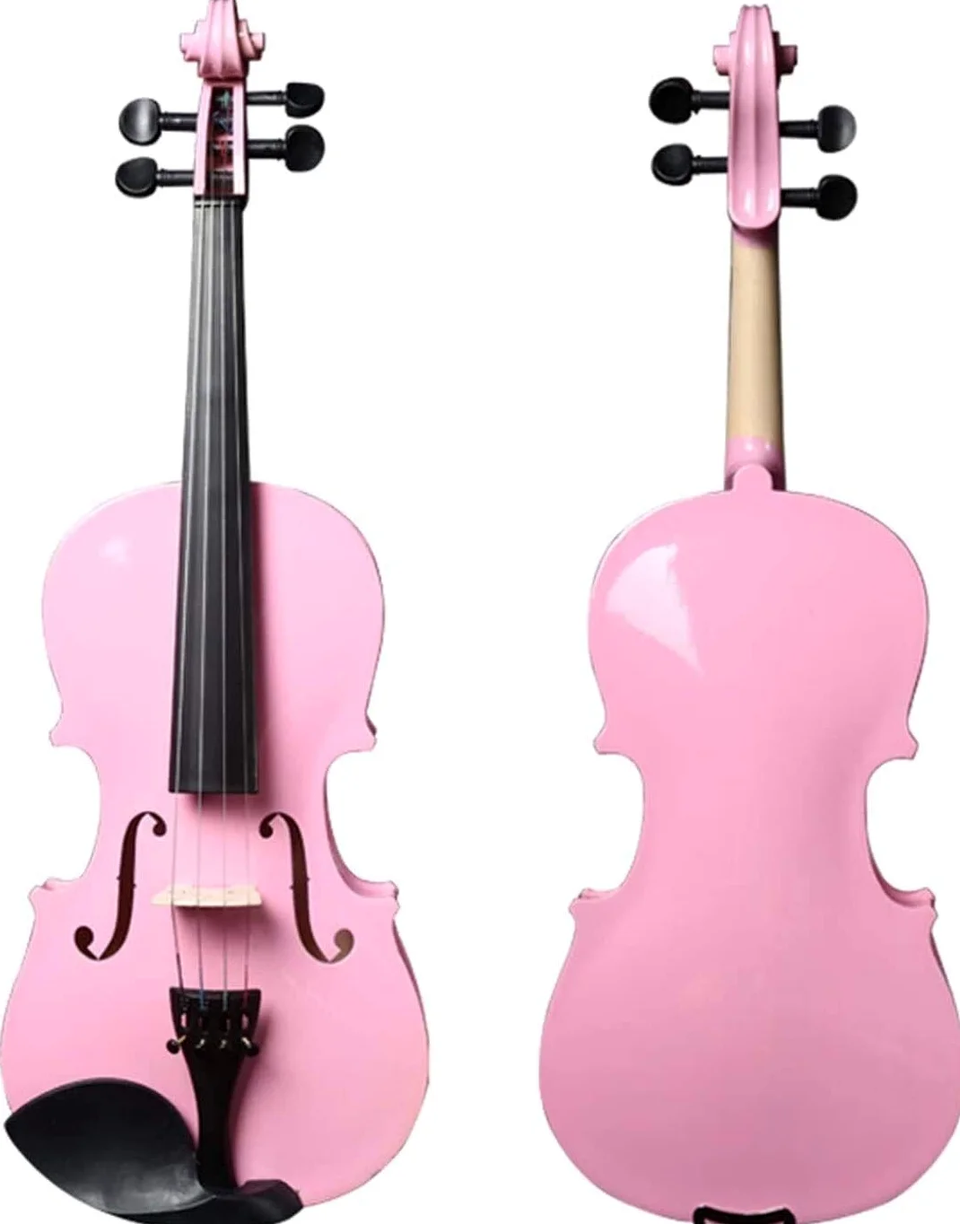 Violino Standard da Studente, per Principianti, Violino Popolare in Legno Rosa Violino in Legno massello Violino suonato a Mano Violino for Principianti