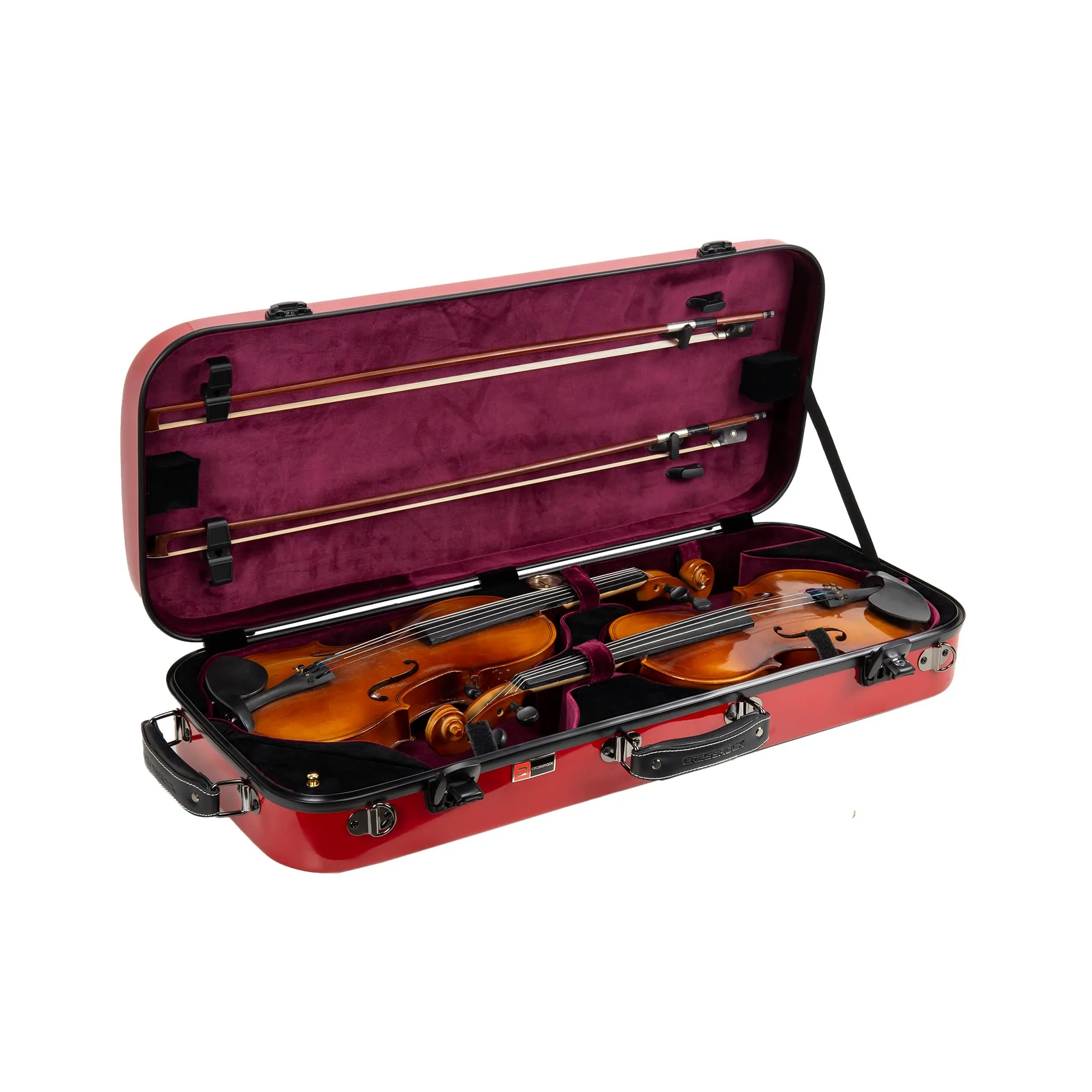 Crossrock CRF2020 Series Vetroresina Doppio strumento Case