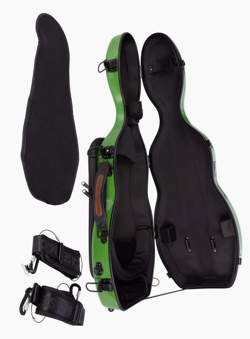 Custodia per violino Fiberglass Ultra Light 4/4 special green M-Case