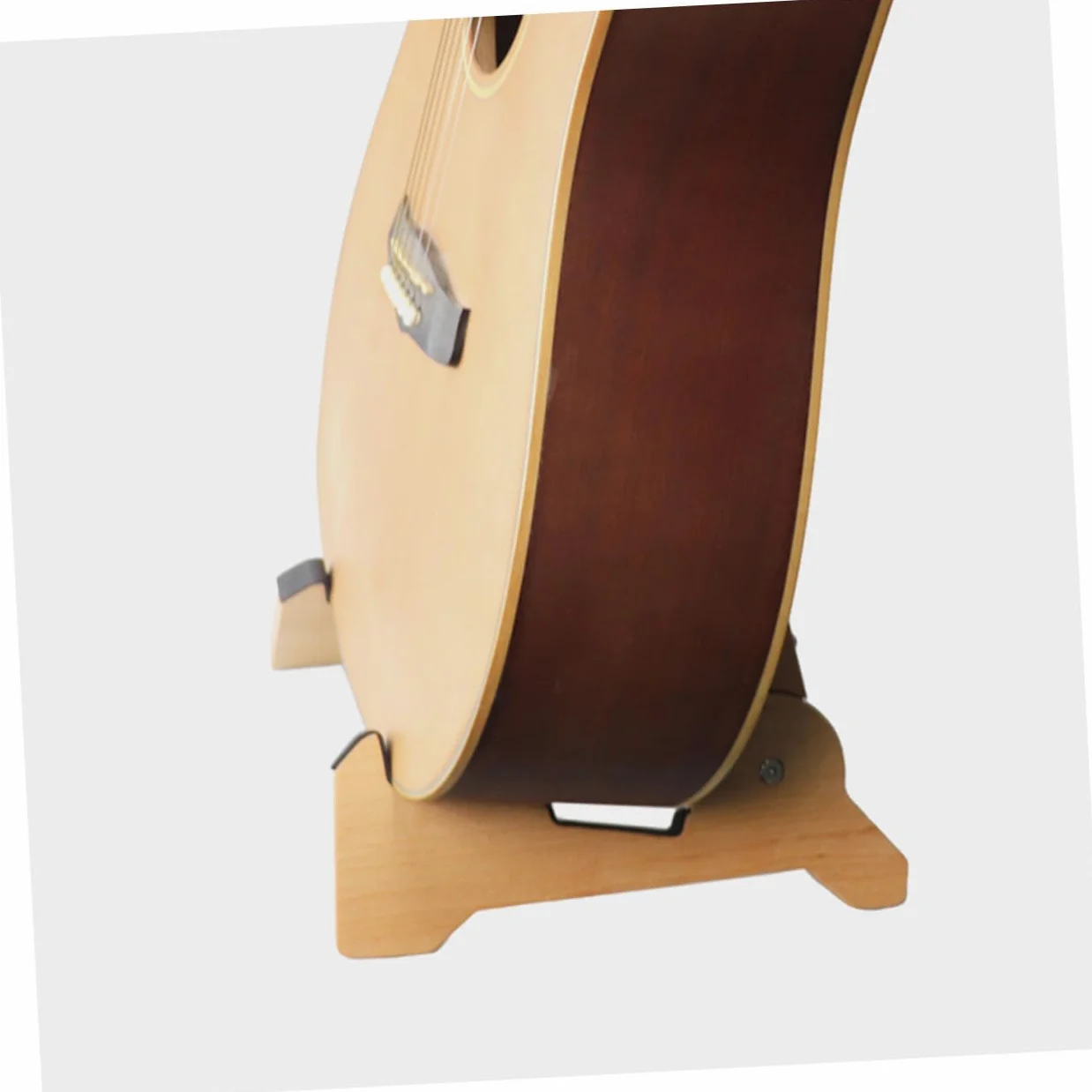 POPETPOP Supporto Staccabile Pieghevole Legno Portatile per e Chitarra Design Elettrica Violino per Casa e Negozio di Strumenti Musicali