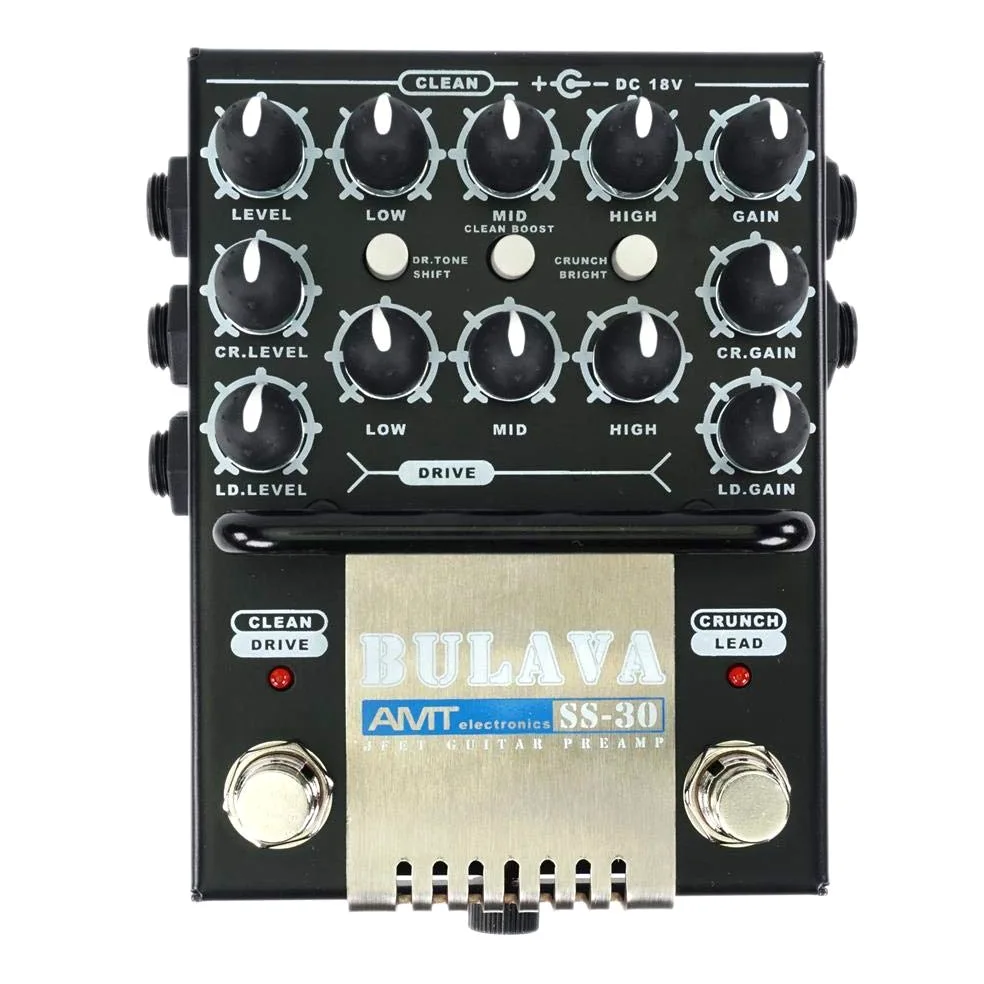 AMT BULAVA SS-30-3 canali JFET preamplificatore per chitarra