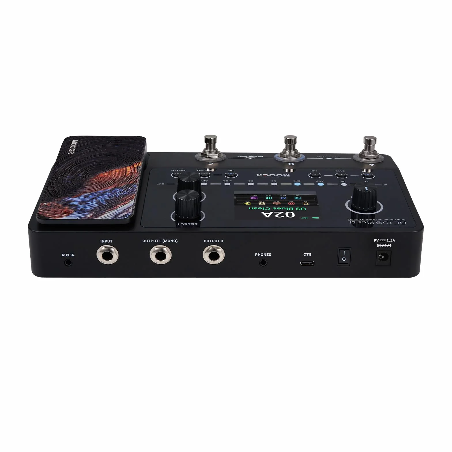 Mooer GE150 Plus Li Multi Effects - Pedale, batteria