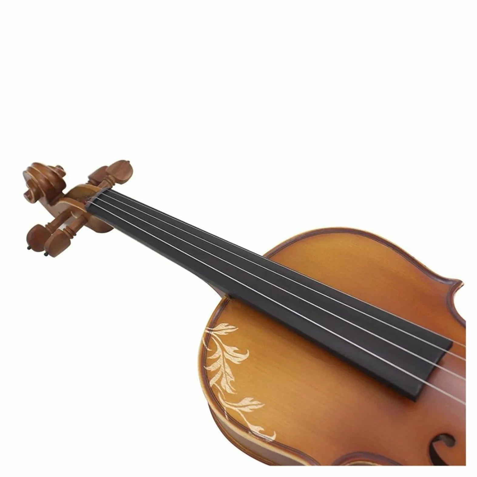 violino Violino acustico in legno massello 4/4 con custodia corde per arco poggiaspalla e accordatore