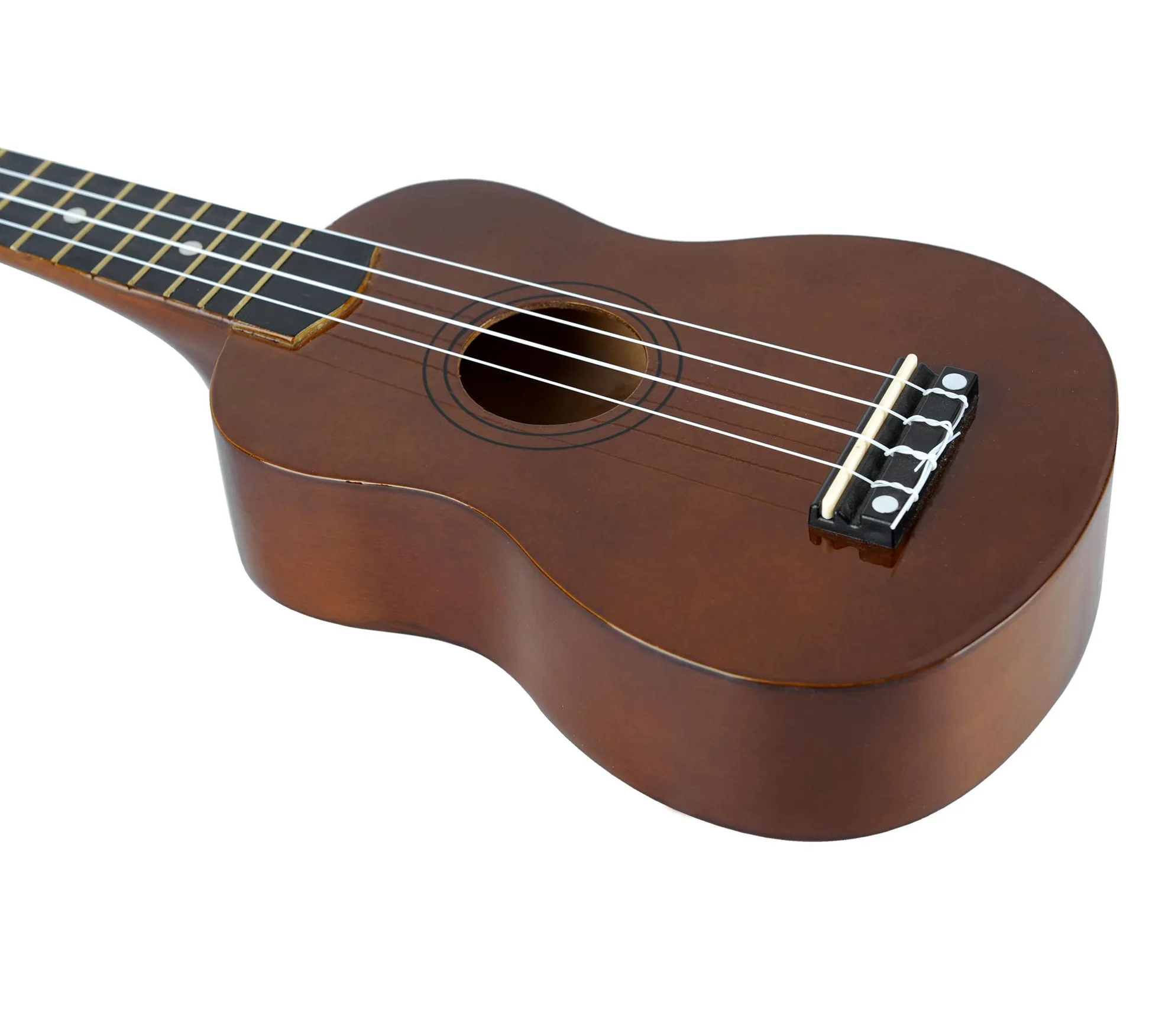 Winzz Ukulele Soprano Legno, Ukulele Bambini, Adulti 21 Pollici, Principianti Kit con 9 Accessori, Scuola Media (Colore: Marrone)