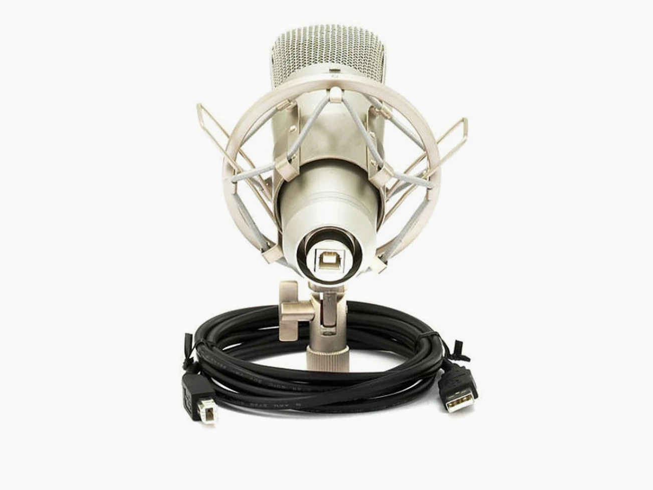 THOMANN the t.bone SC 440 USB Podcast Bundle microfono con supporto e coperchio