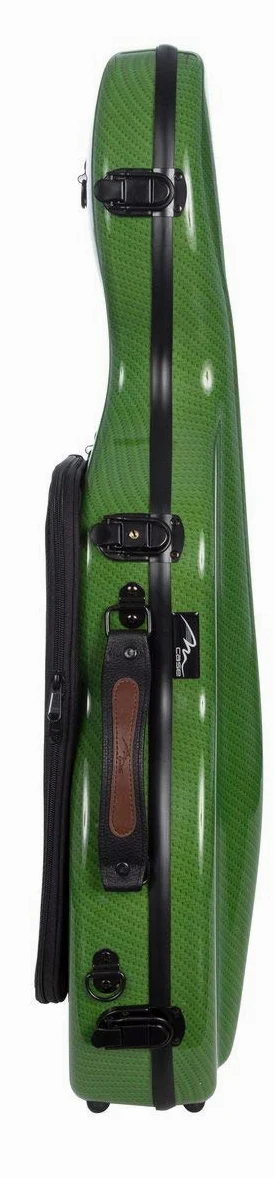 Custodia per violino Fiberglass Ultra Light 4/4 special green M-Case