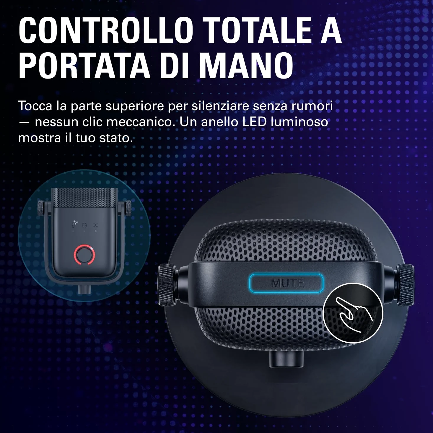 Elgato Wave:3 MK.2 – Microfono a condensatore USB premium per streaming e podcasting con Wave FX Processor, DSP integrato, Clipguard 2.0 e VST inserts – Funziona su PC e Mac
