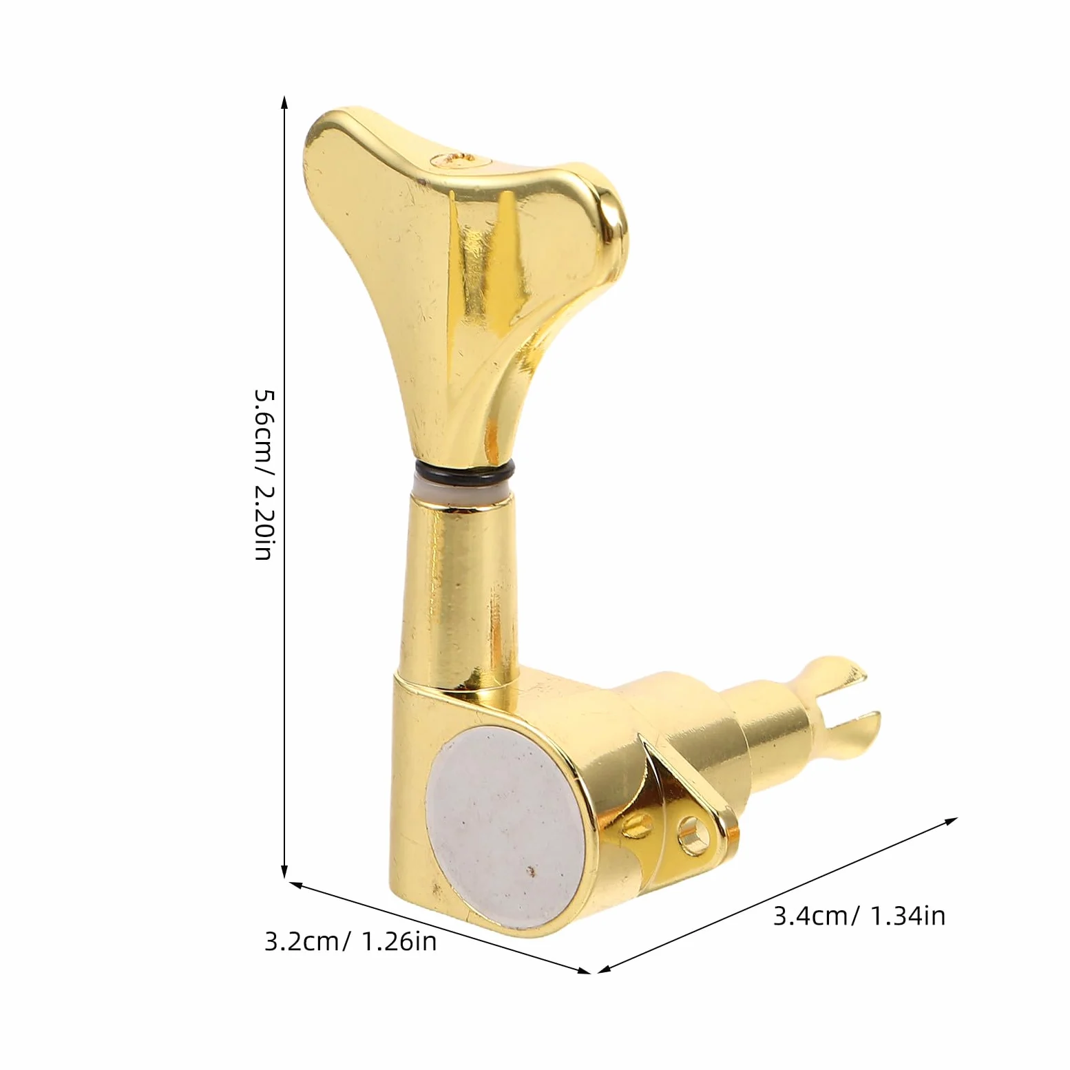 TOYANDONA 4pezzi Piroli per Basso Meccaniche per Basso Elettrico o Strumenti di Precisione Parti di Ricambio per Piroli di Accordatura per Corde