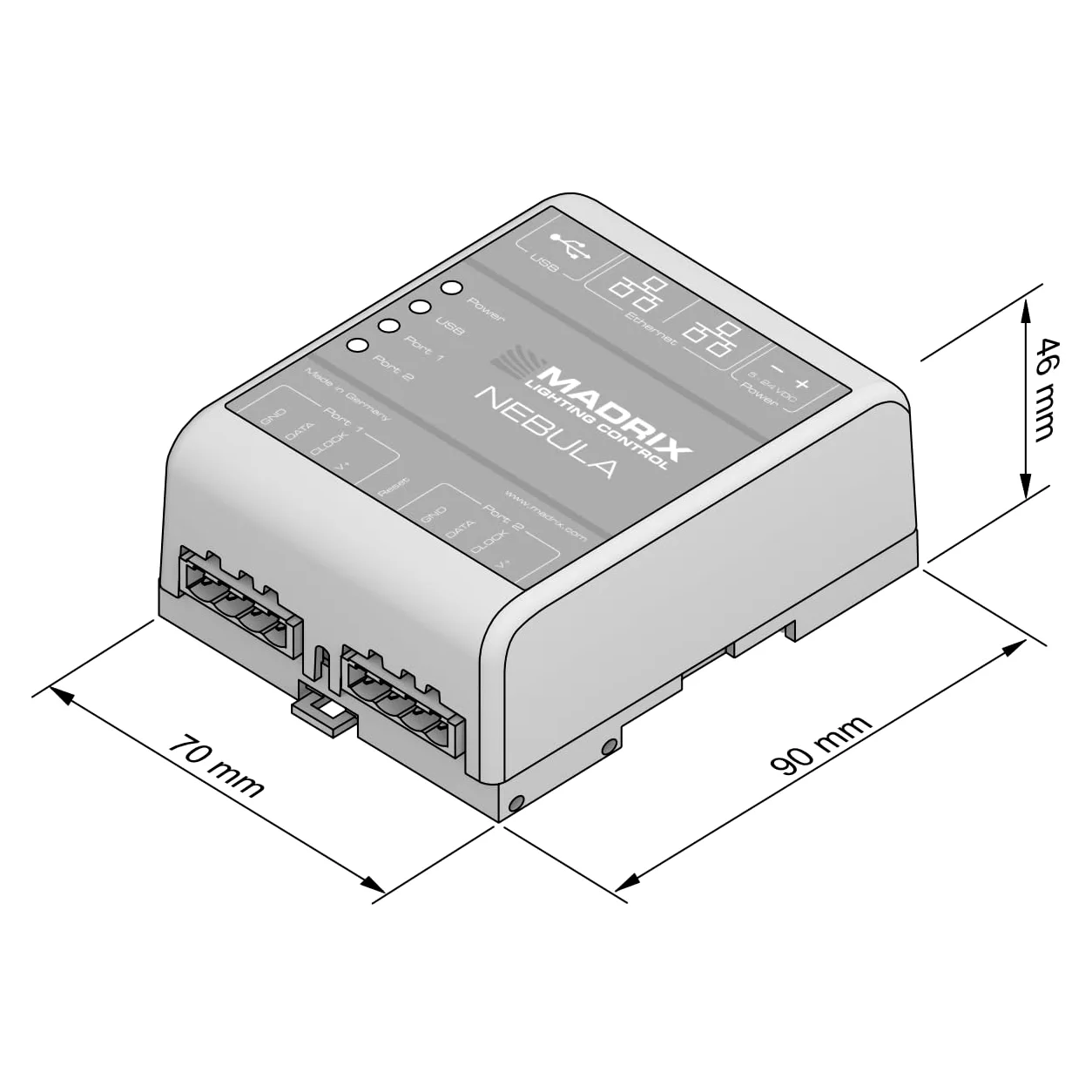 Madrix M0010082 - Interfaccia nebulosa LED