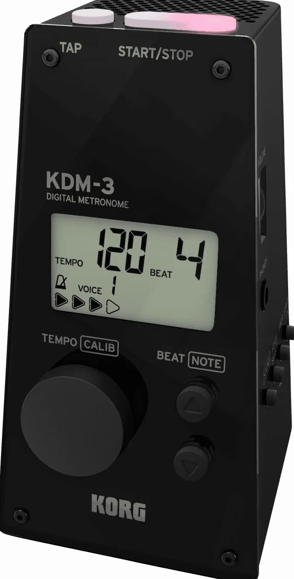 Korg KDM3BK metronomo digitale – nero