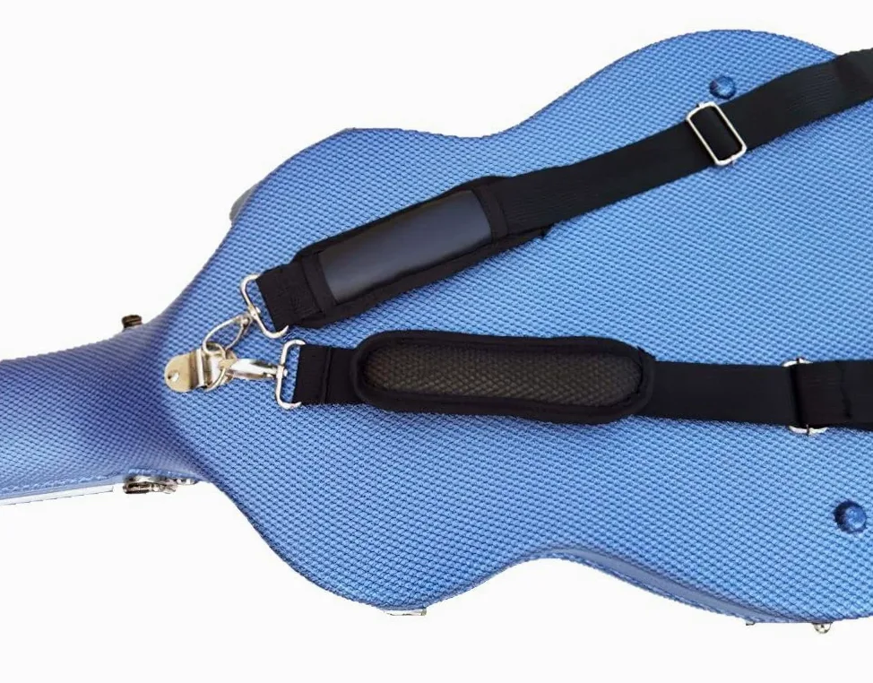 Cibeles - Custodia in ABS per chitarra classica, Blu chiaro, Custodia per chitarra