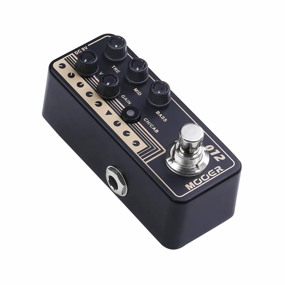 Preamplificatore 2 canali per chitarra elettrica