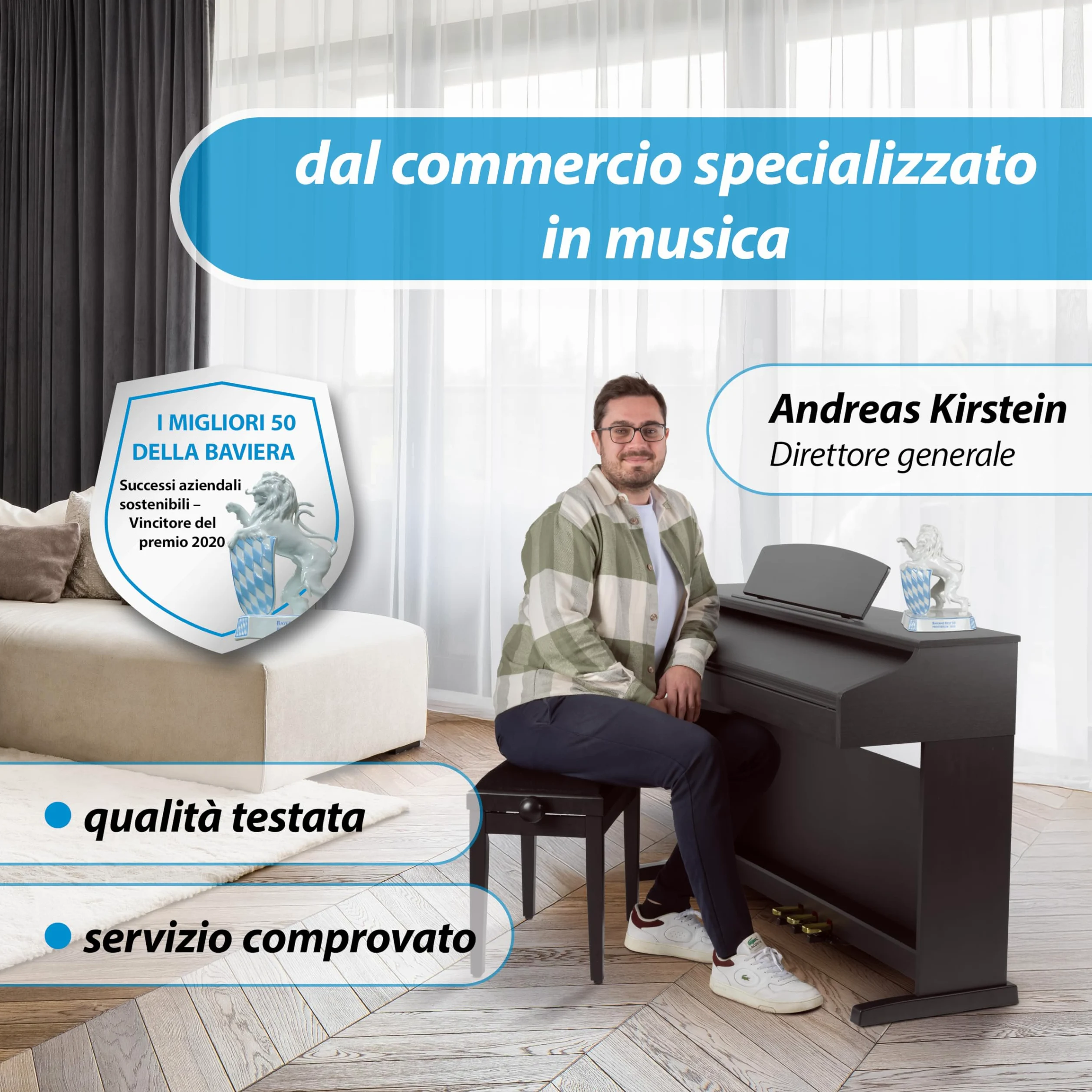 Classic Cantabile DP-50 SM Pianoforte digitale - 88 Tasti con tastiera pesata hammer action - Pianola musicale con USB, 32 polifonia, 14 voci, 3 pedali - Piano digitale per scuola - Nero opaco