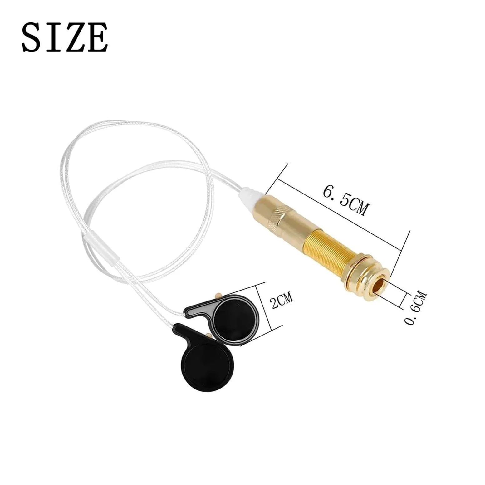 Pickup Per Chitarra Acustica Contatto Piezoelettrico Microfono Adesivo Accessorio Per Strumento Per Violino