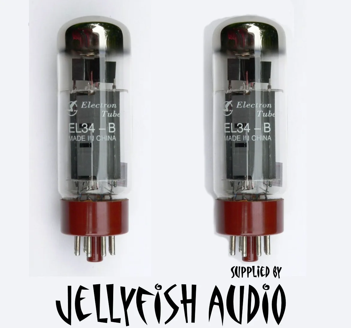 EL34 EL34B Valvole abbinate Coppia per Marshall e altri amplificatori per chitarra/HiFi