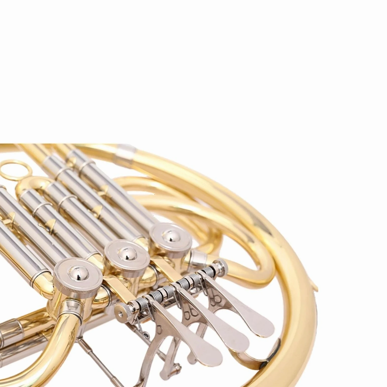 Corno Francese Professionale Corno Francese A 3 Valvole E Singola Con Tasto F Adatto Per Principianti Ensemble Professionali(F Horn)