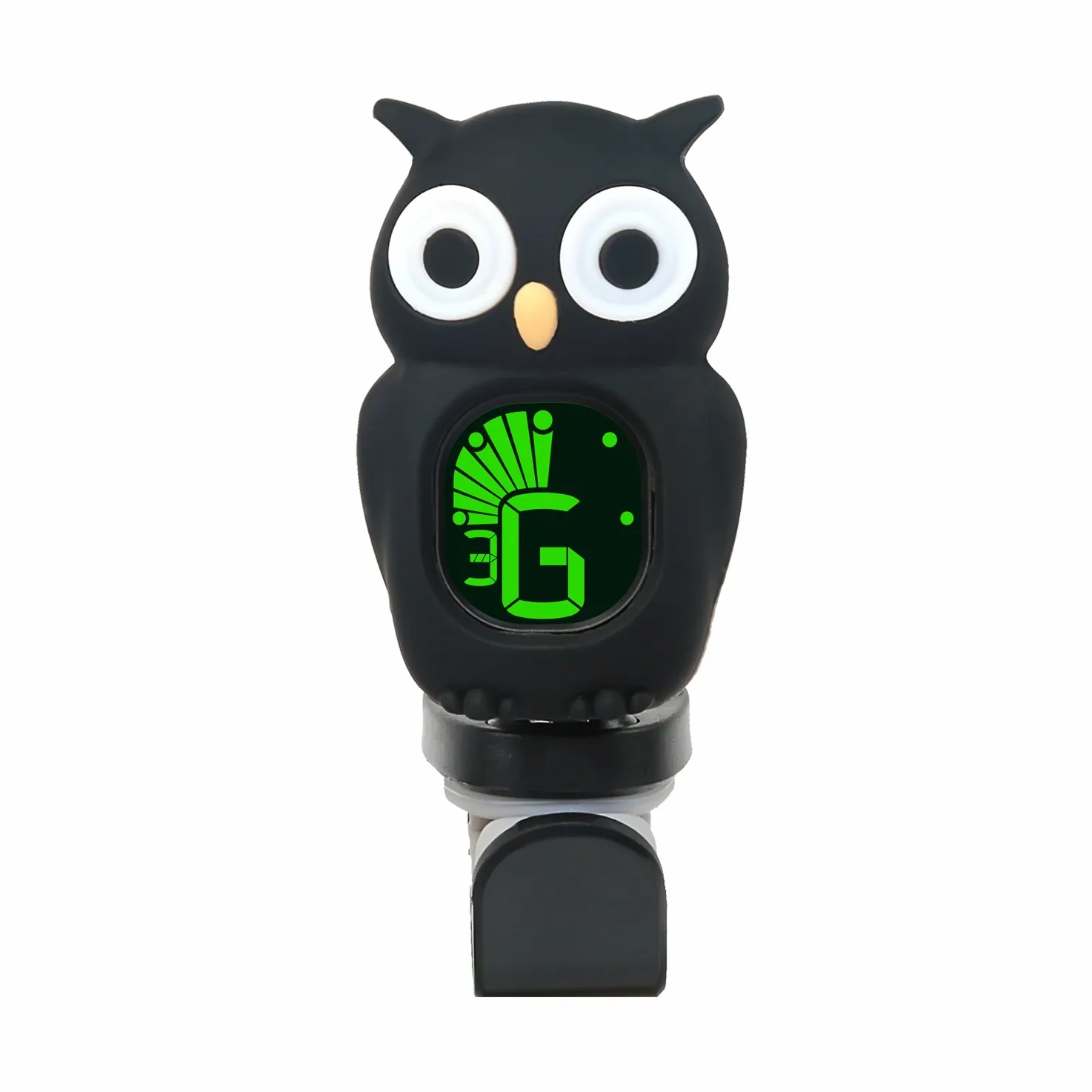 OWL Rinastore clipon accordatore per chitarra basso ukulele e violino