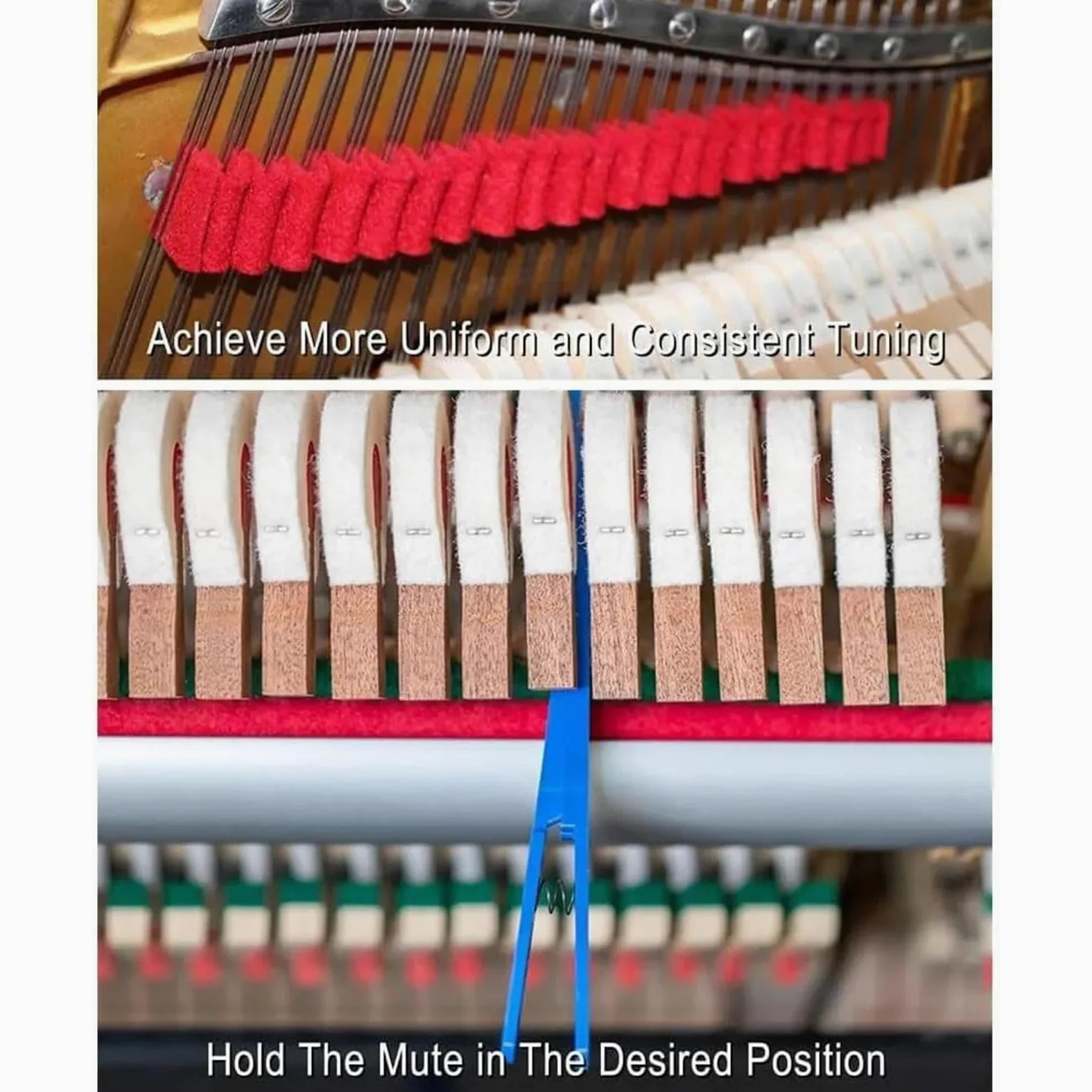 Accordatore per pianoforte, chiave per accordatura per pianoforte Kit di | per chiave inglese, kit di strumenti per accordatura