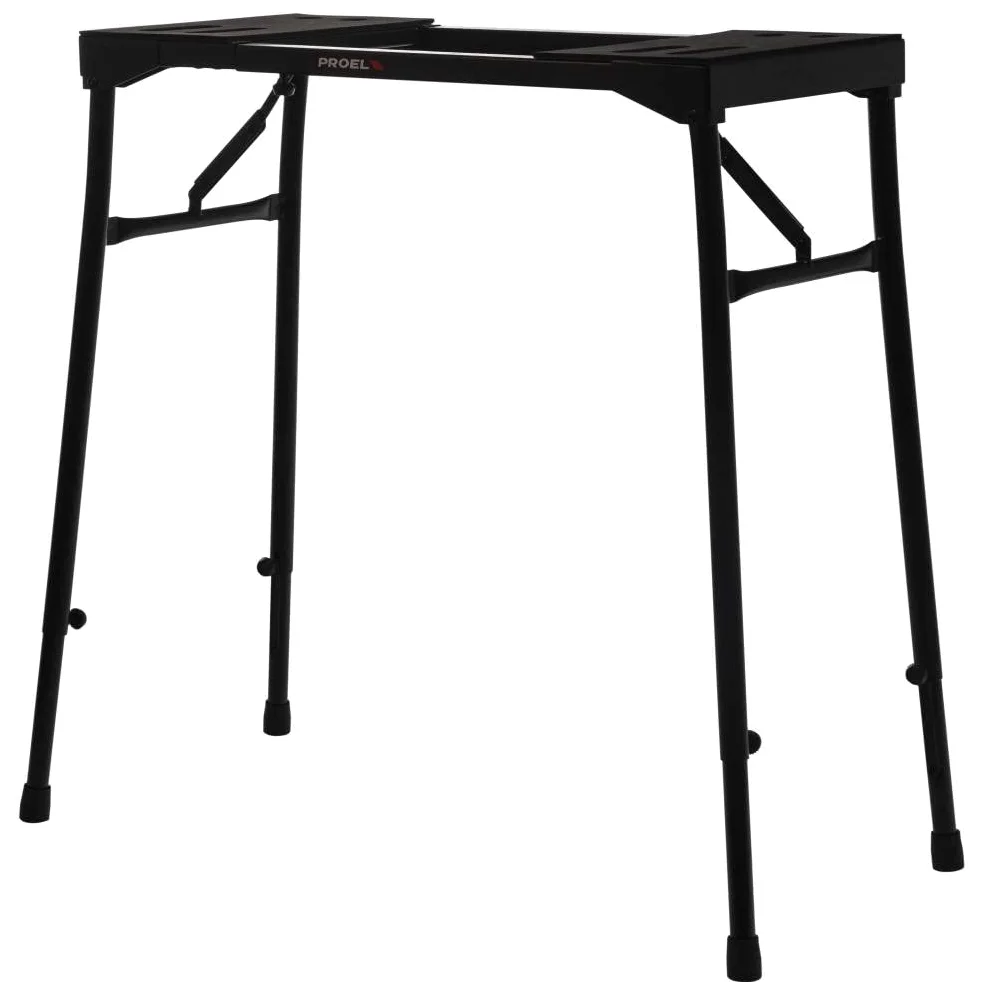 PROEL EL290 Supporto professionale universale per Tastiere e Pianoforti, Mixer, Nero Opaco