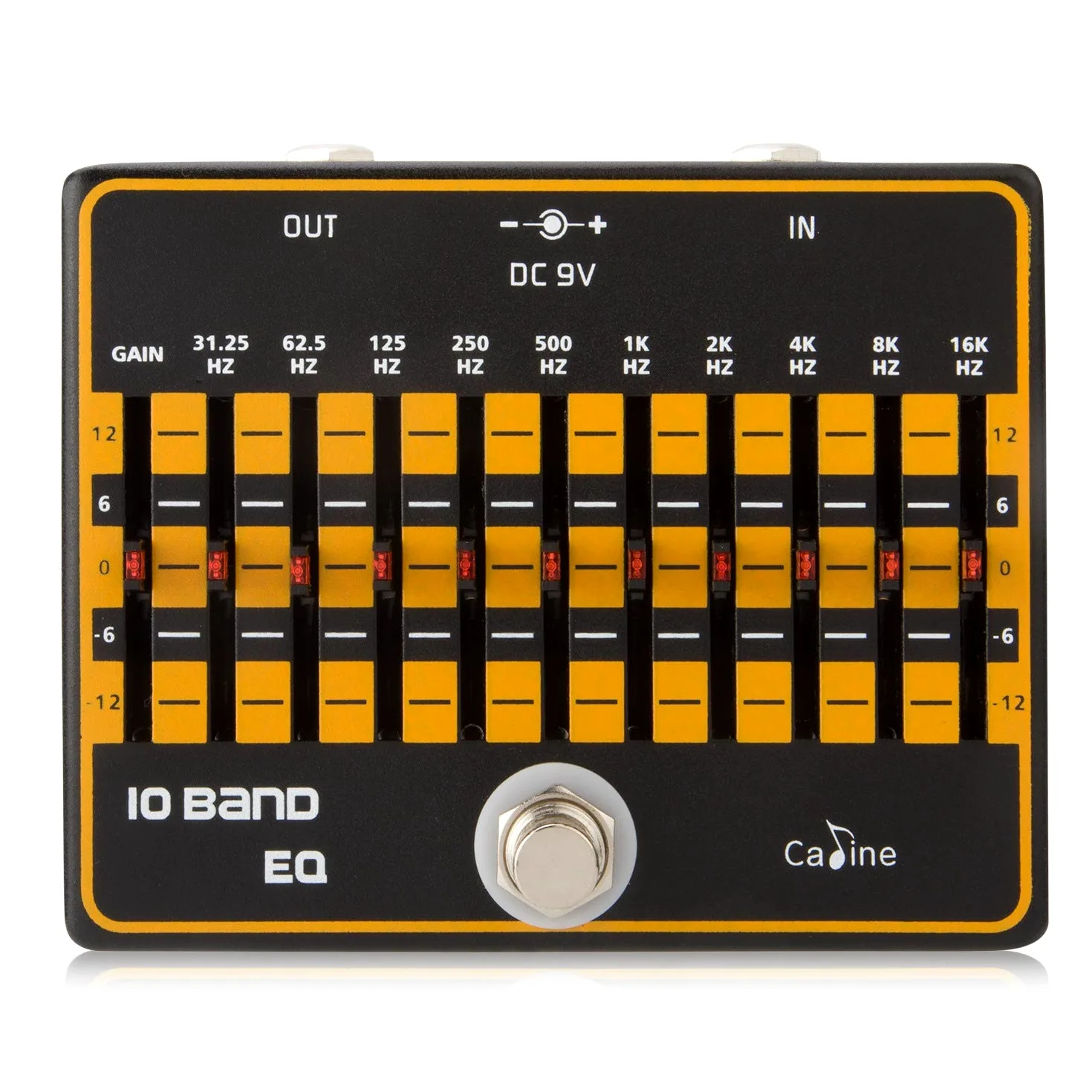 Caline CP-24 - EQ a pedale equalizzatore a 10 bande