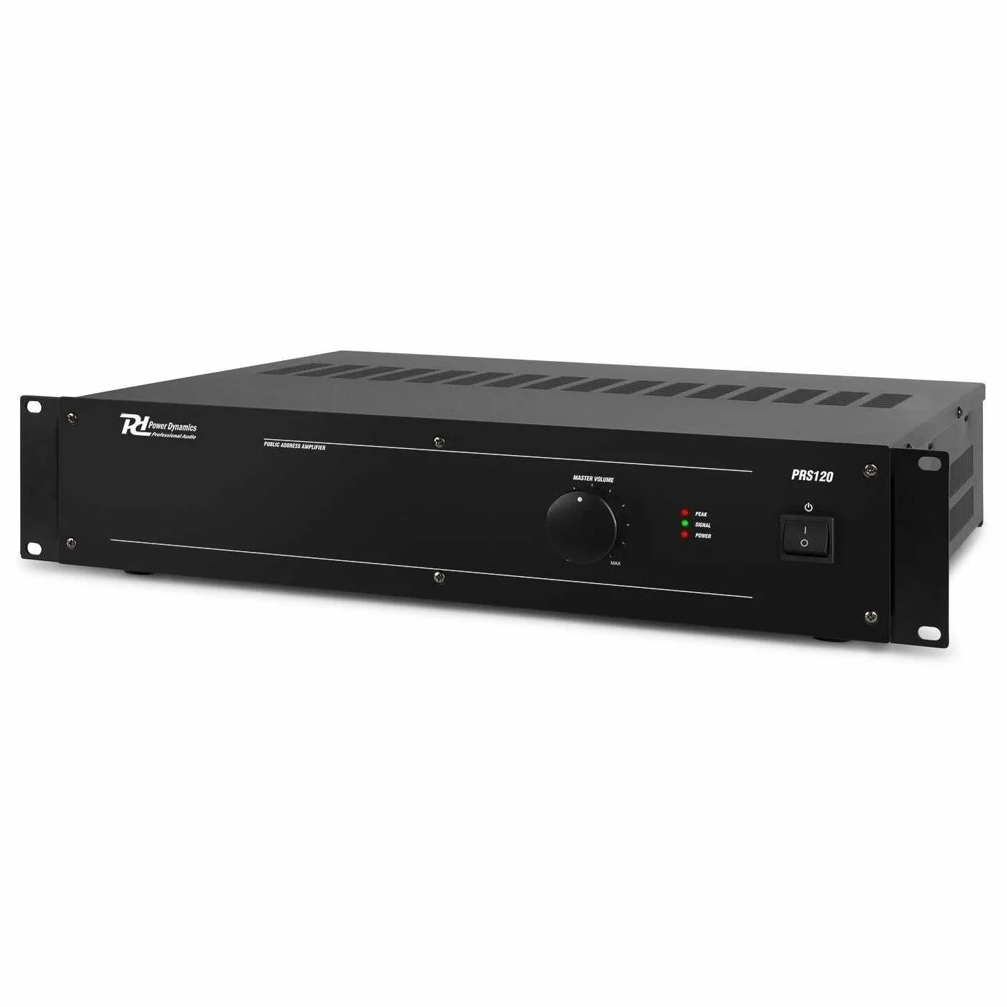 100V versterker - Power Dynamics PRS120 100V slave versterker 120W voor het uitbreiden van een 100V geluidsinstallatie