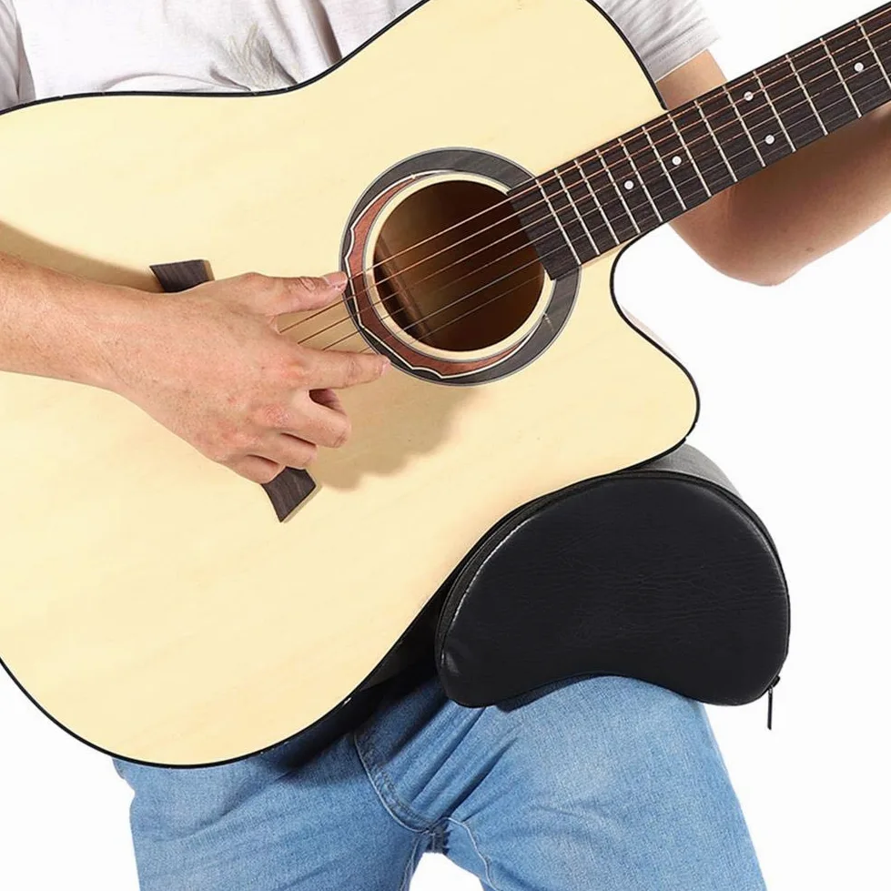 Pad Chitarra, Portatile Durevole Cuscino per Basso Strumento Musicale for Musicisti Professionisti, Principianti, Esercizio Casa e Tour