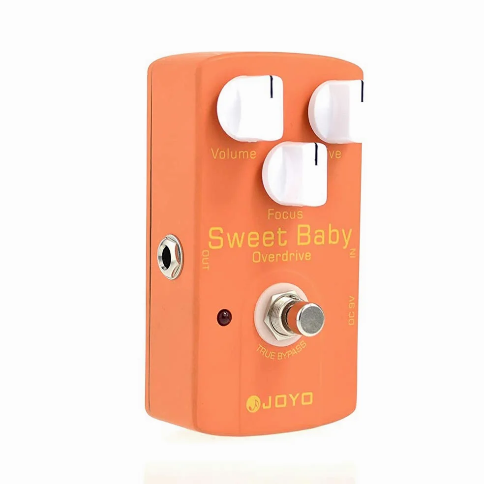 JOYO Sweet Baby JF-36 - Pedale Overdrive a basso guadagno, adatto a vari stili di OD per effetto chitarra elettrica, True Bypass